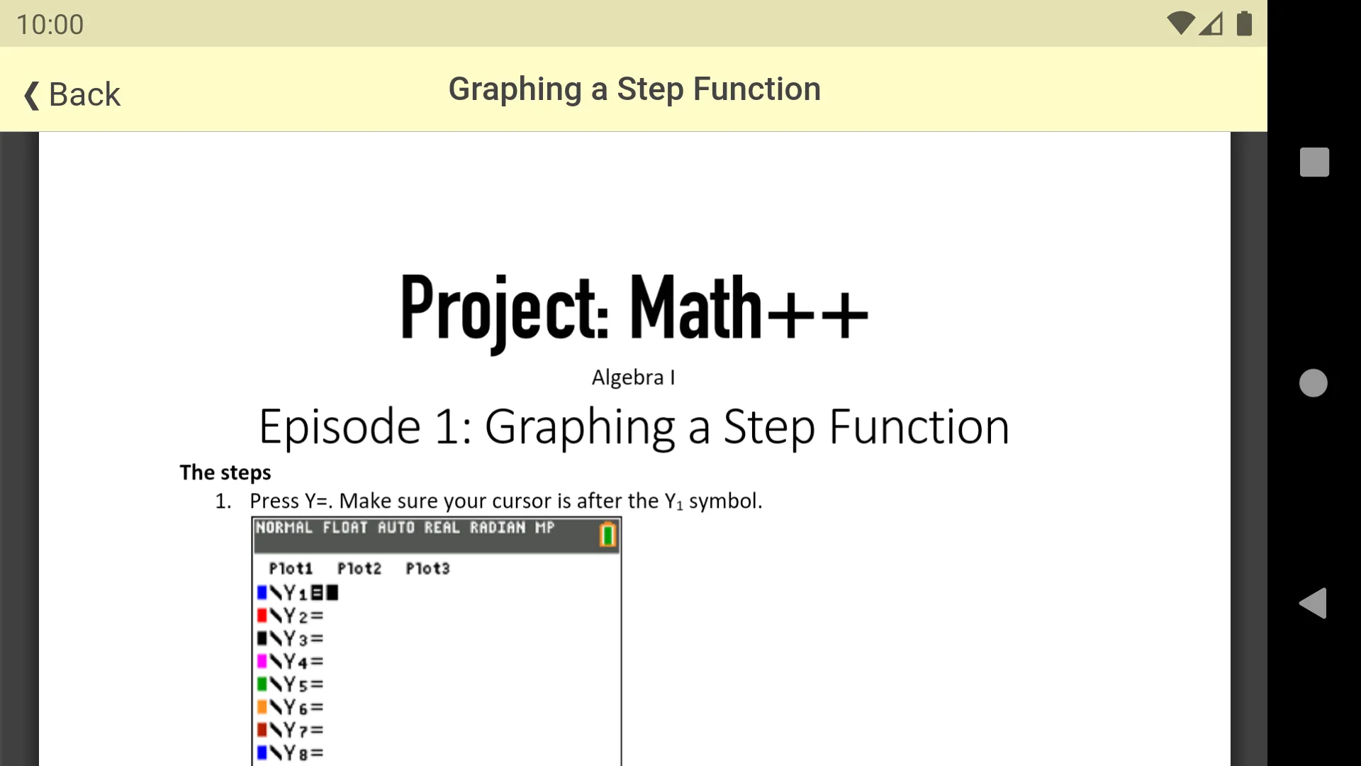 Project: Math++ | Indus Appstore | Screenshot