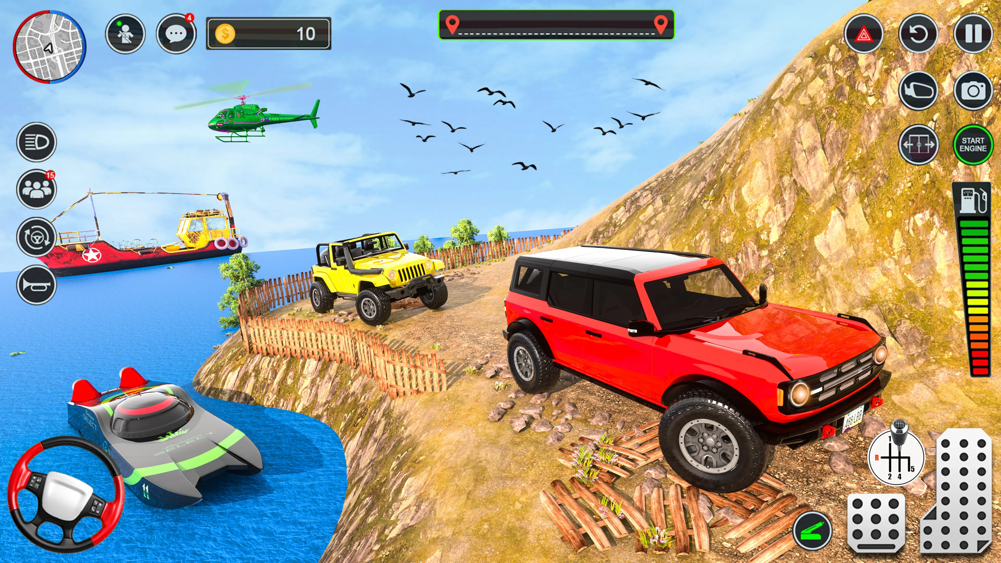 Offroad Jeep SUV Driving Games | Indus Appstore | Screenshot