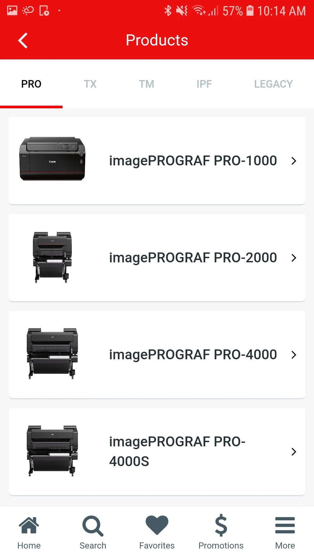 Canon Large Format Printer | Indus Appstore | Screenshot