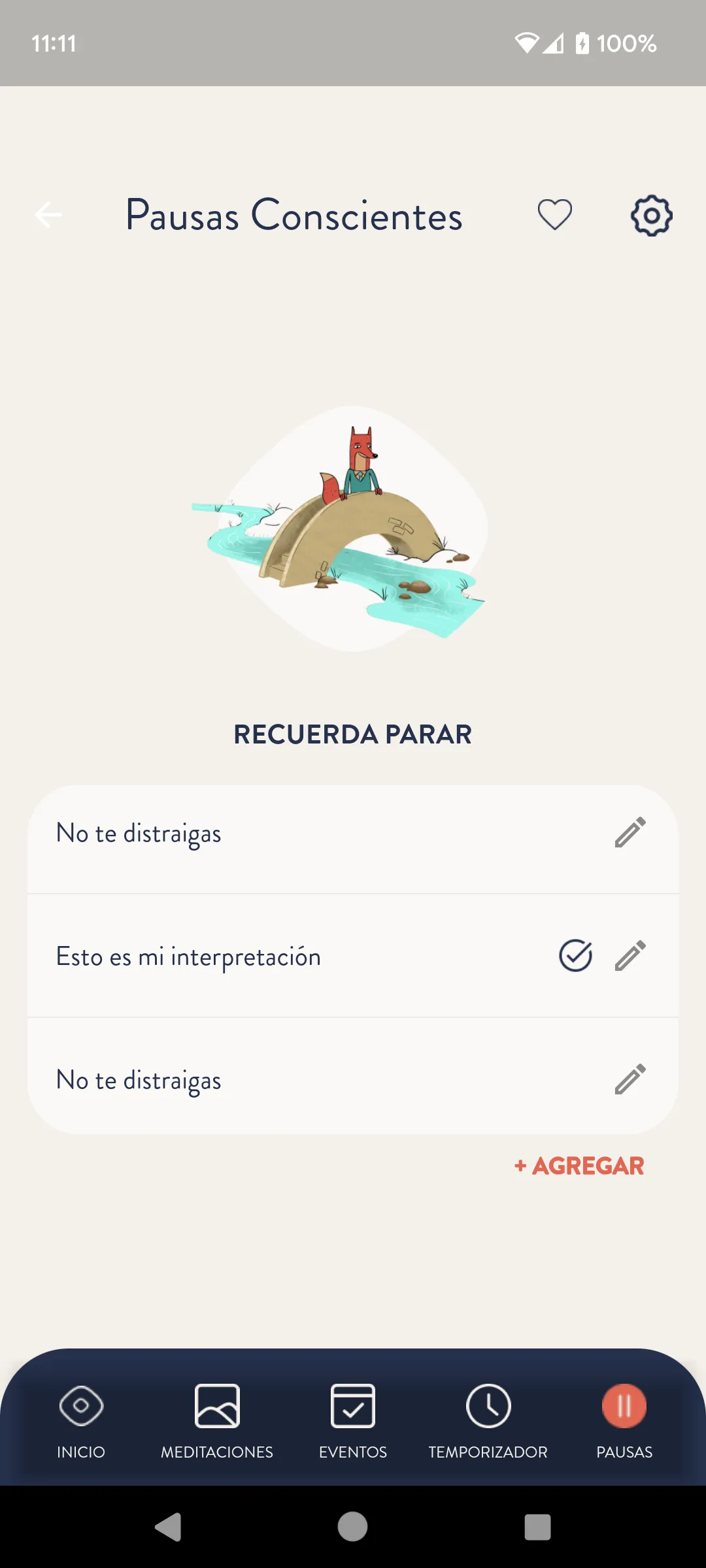 AtentaMente - Meditación | Indus Appstore | Screenshot