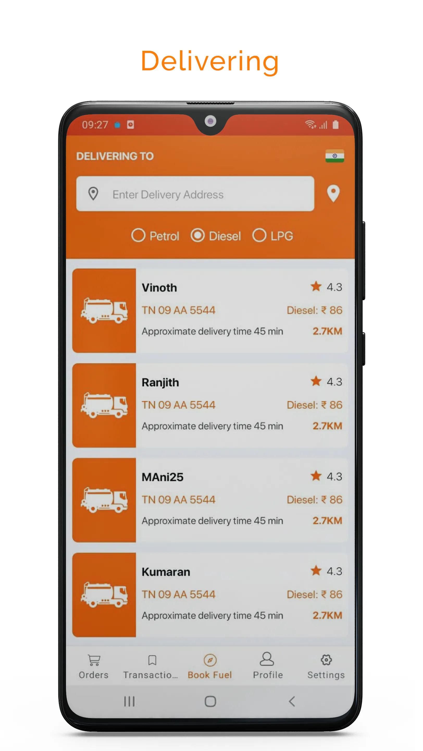 Cinch Fuel Customer App | Indus Appstore | Screenshot