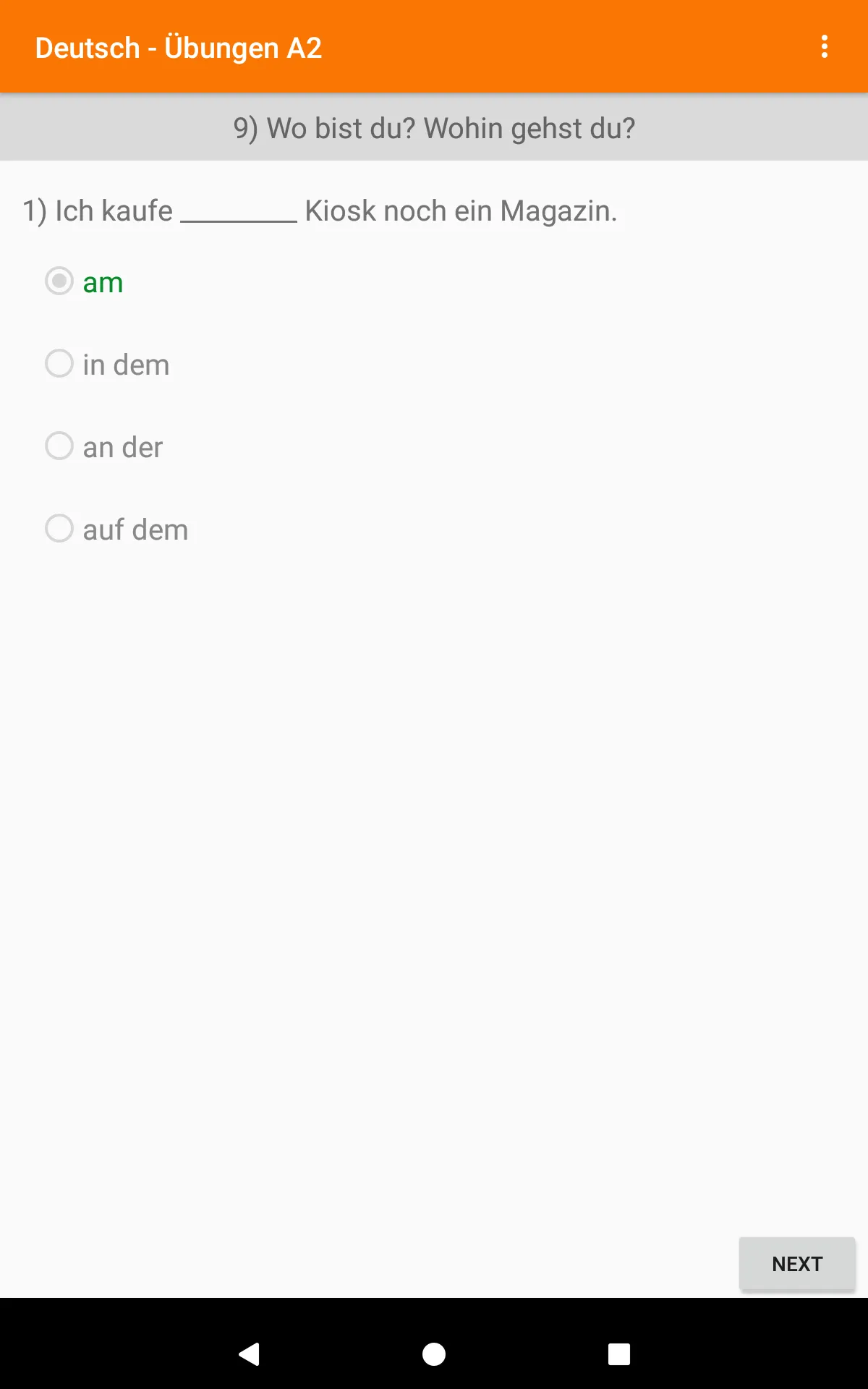 Learn German - A2 Prüfung | Indus Appstore | Screenshot