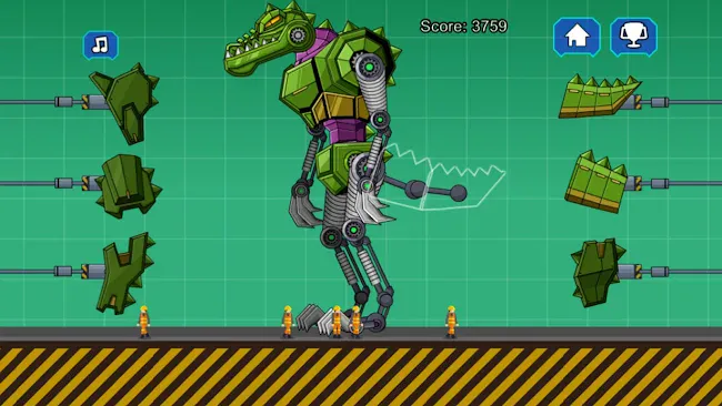 Robot Crocodile Toy Robot War | Indus Appstore | Screenshot