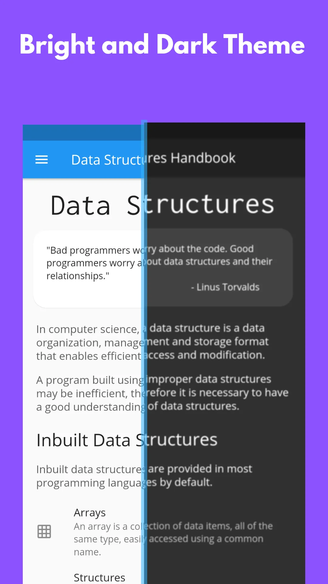 Data Structures Handbook | Indus Appstore | Screenshot