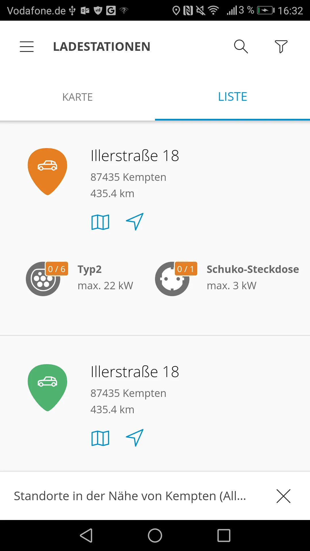 AllgäuStrom Mobil LadeApp | Indus Appstore | Screenshot