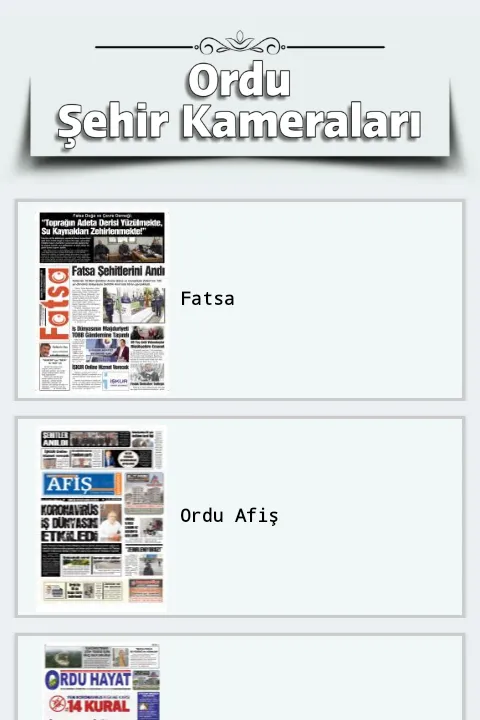 Ordu Canlı Şehir Kameraları | Indus Appstore | Screenshot