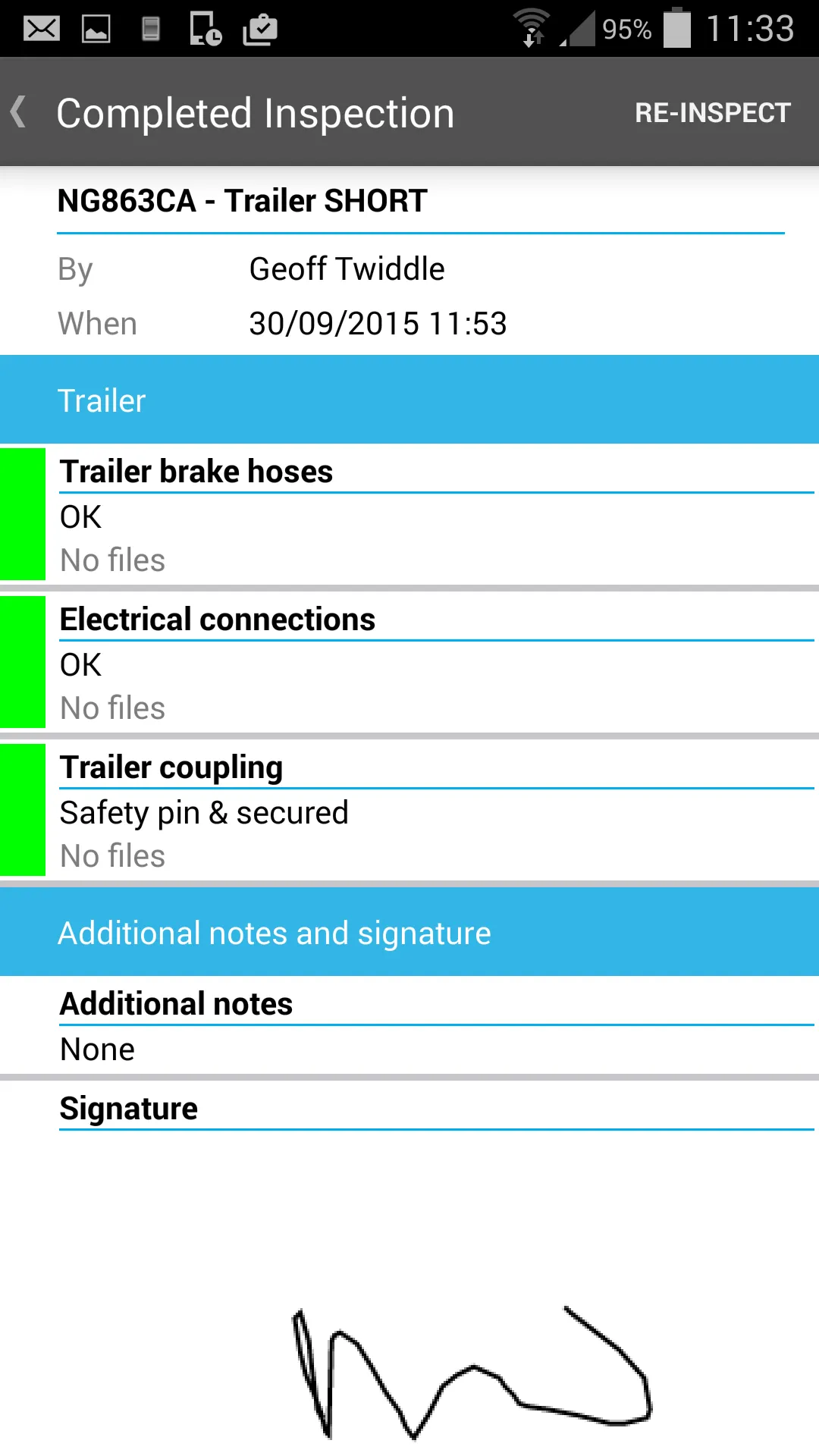 Mandata Vehicle Checks | Indus Appstore | Screenshot