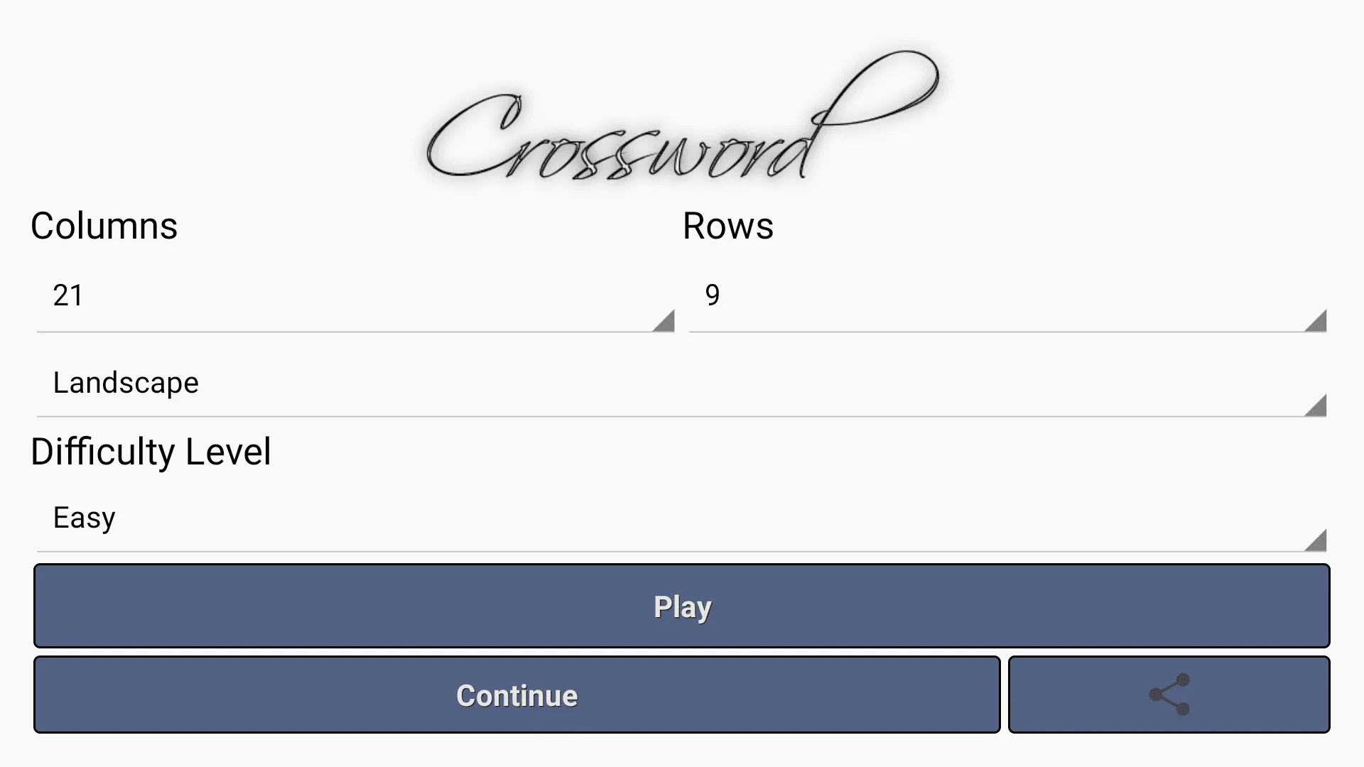 Crossword Puzzle | Indus Appstore | Screenshot