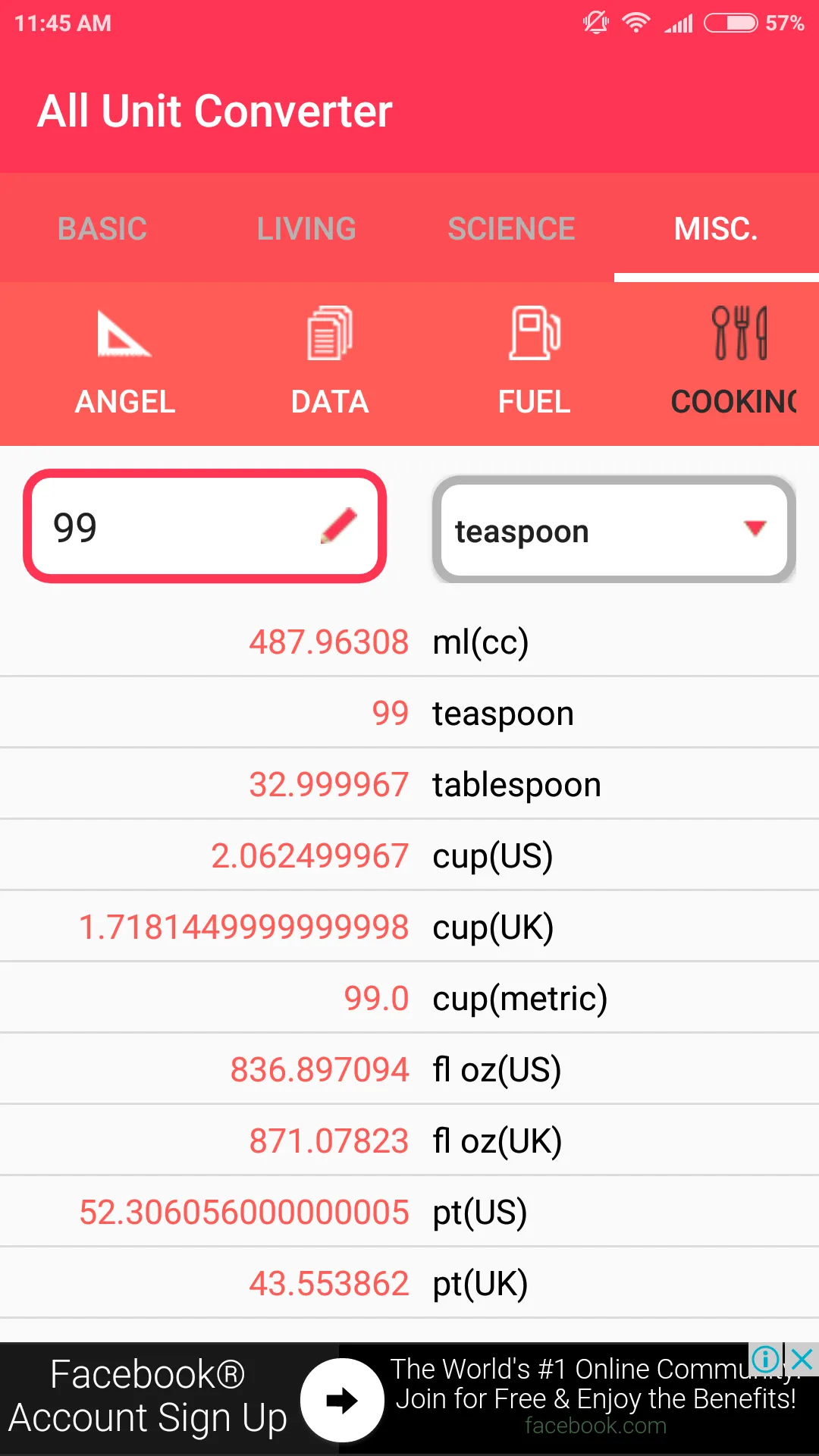 All Unit Converter App | Indus Appstore | Screenshot