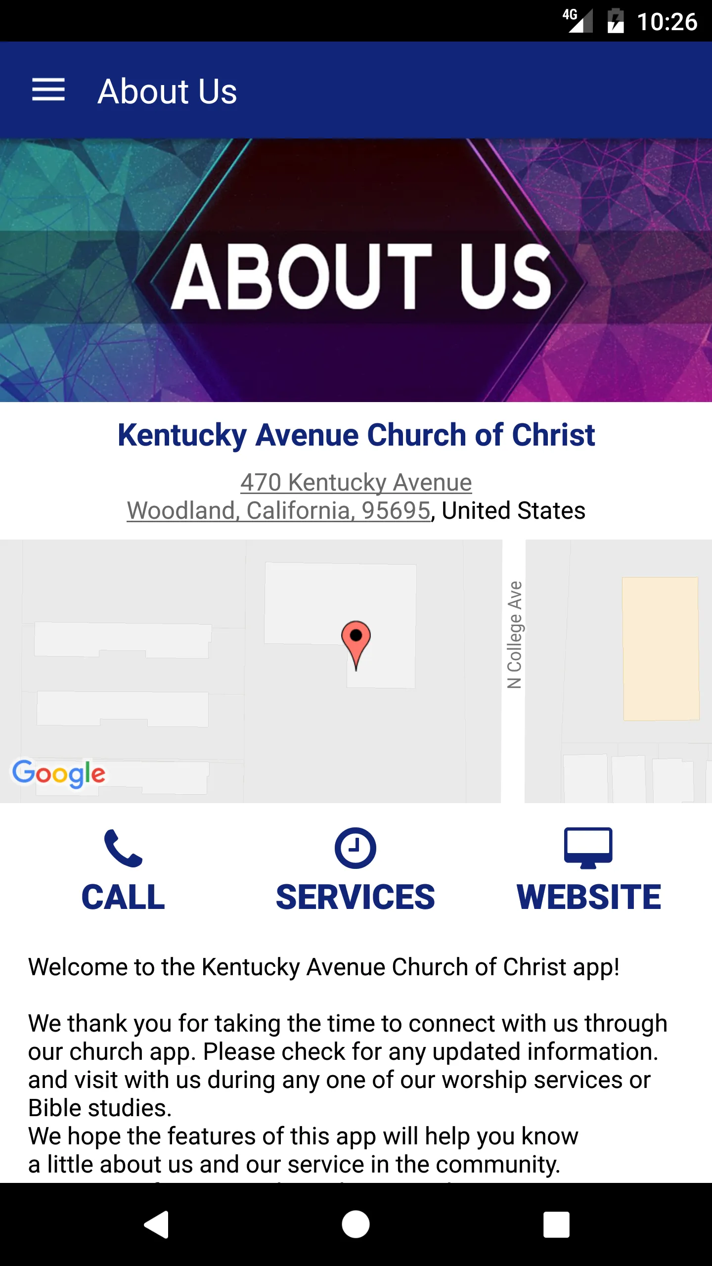 Kentucky Ave Church of Christ | Indus Appstore | Screenshot