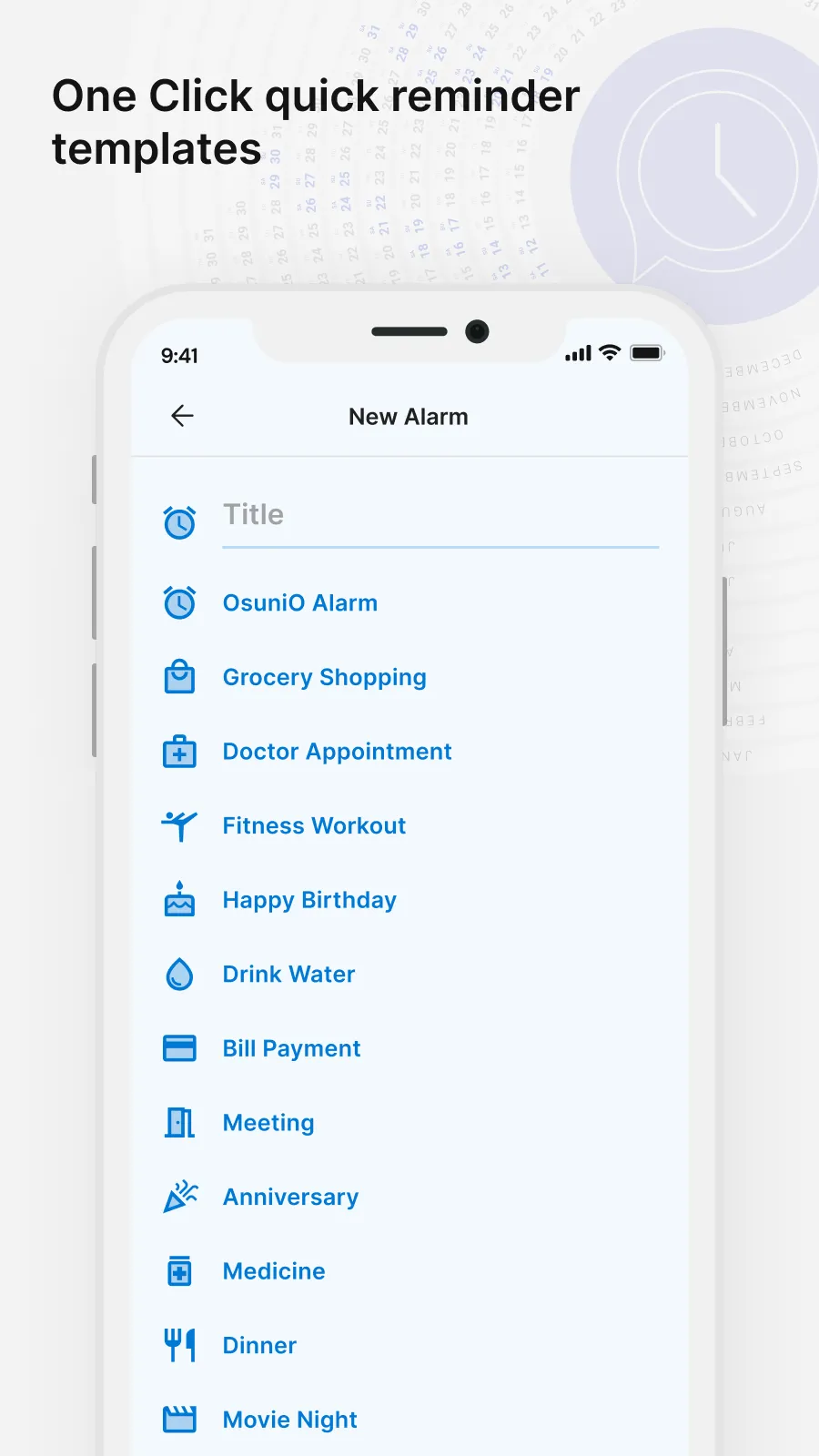 OsuniO - Alarms and Reminders | Indus Appstore | Screenshot