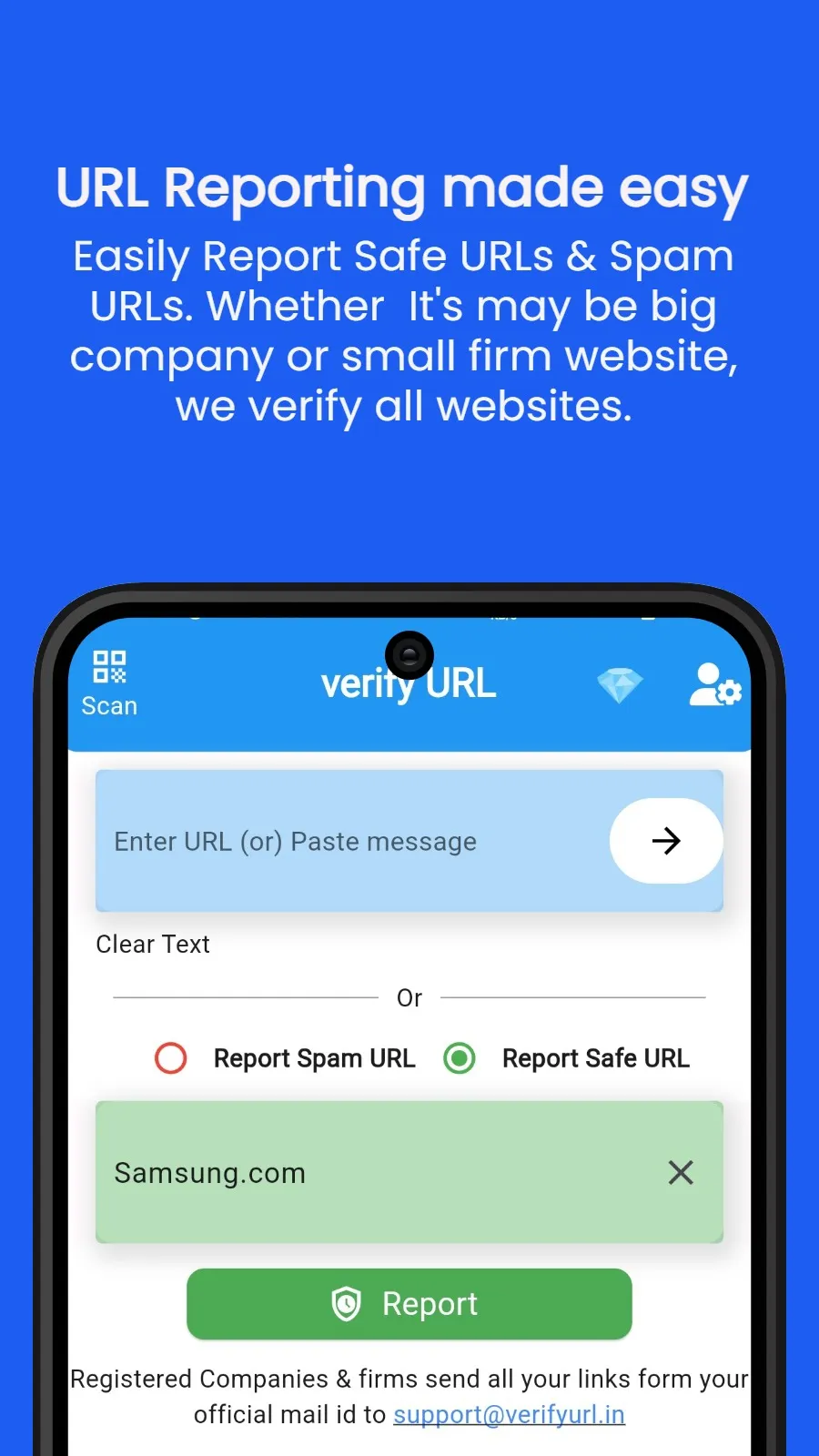 verify URL: Safe Link Checker | Indus Appstore | Screenshot