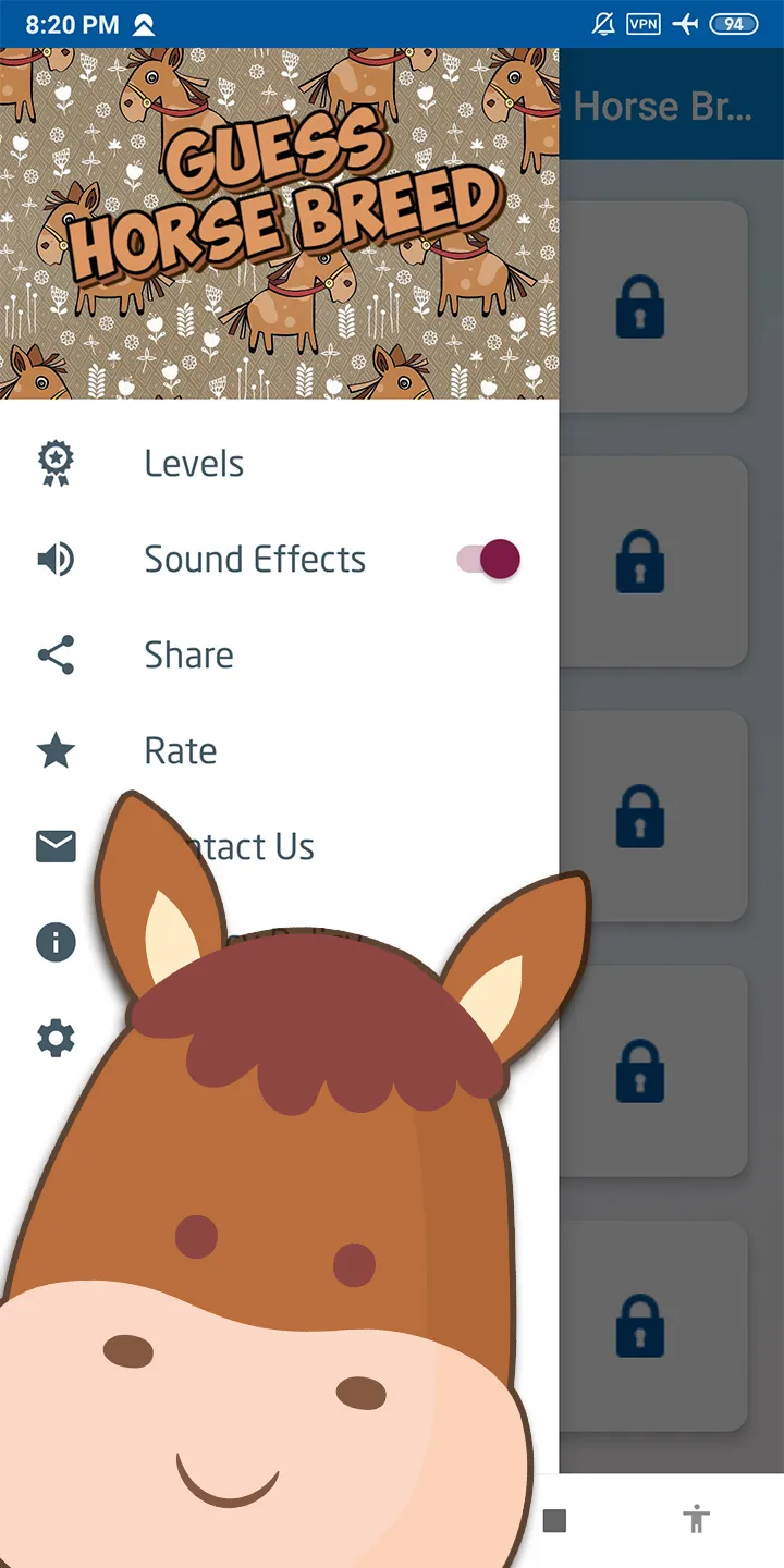 Guess the horse breed | Indus Appstore | Screenshot