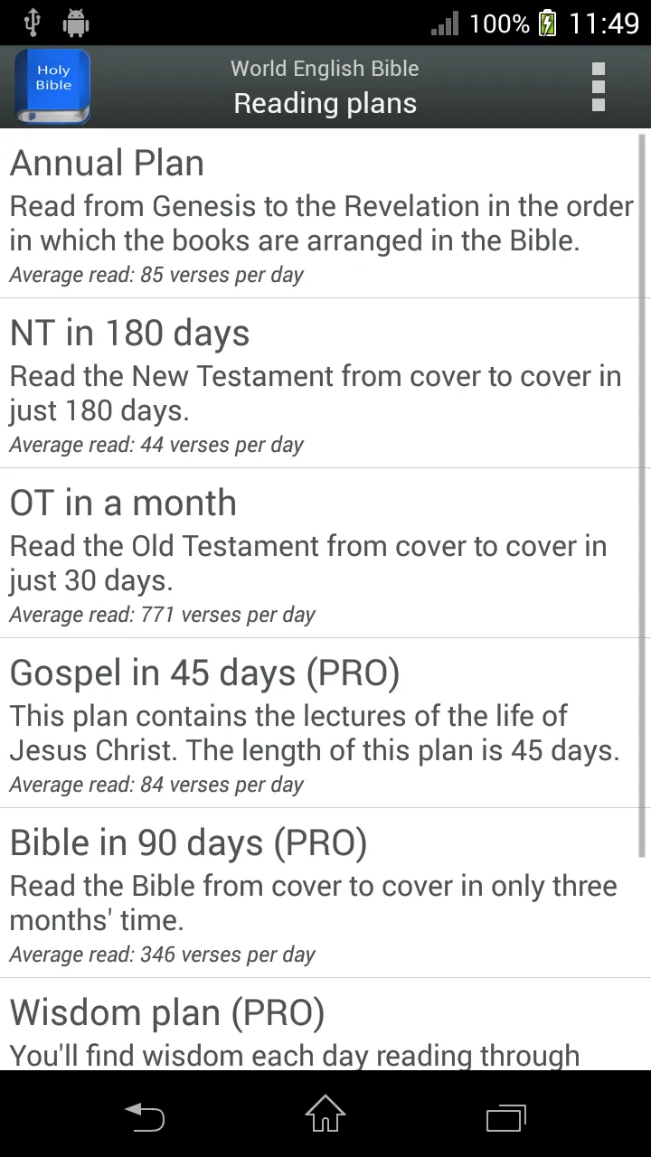 World English Bible | Indus Appstore | Screenshot