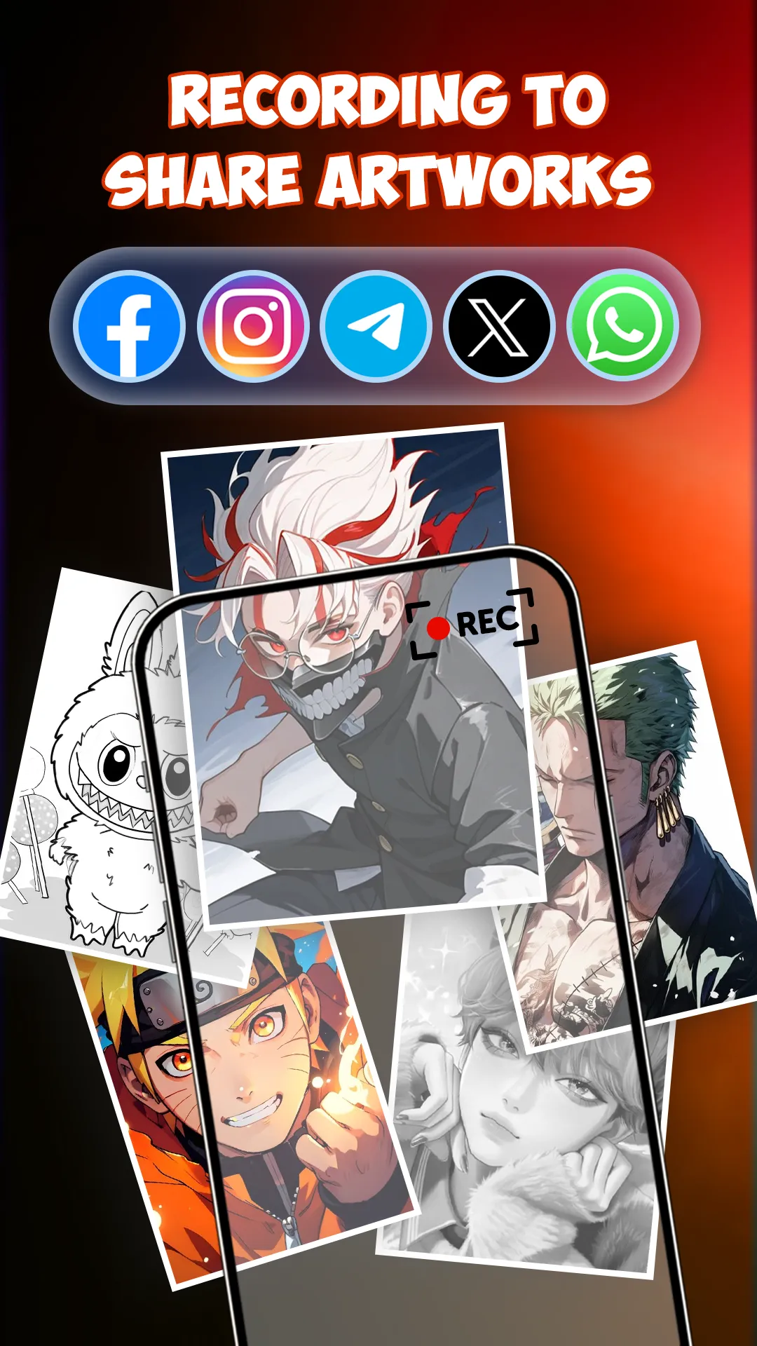 Draw Anime - AR Drawing Sketch | Indus Appstore | Screenshot