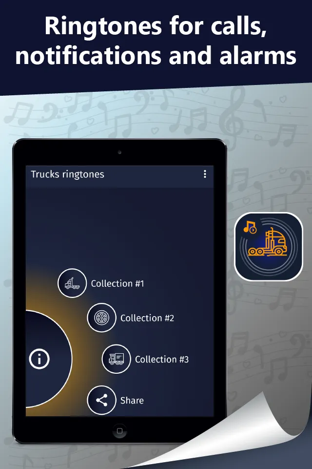 Trucks ringtones, truck sound | Indus Appstore | Screenshot