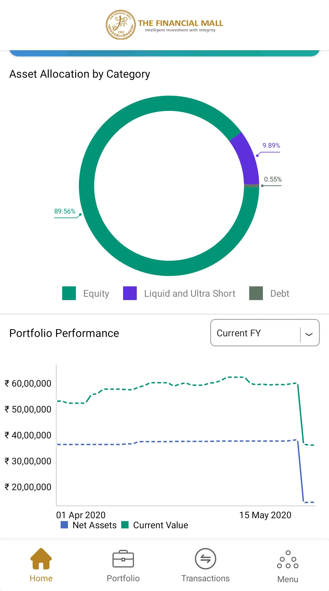 TheFinancialMall | Indus Appstore | Screenshot