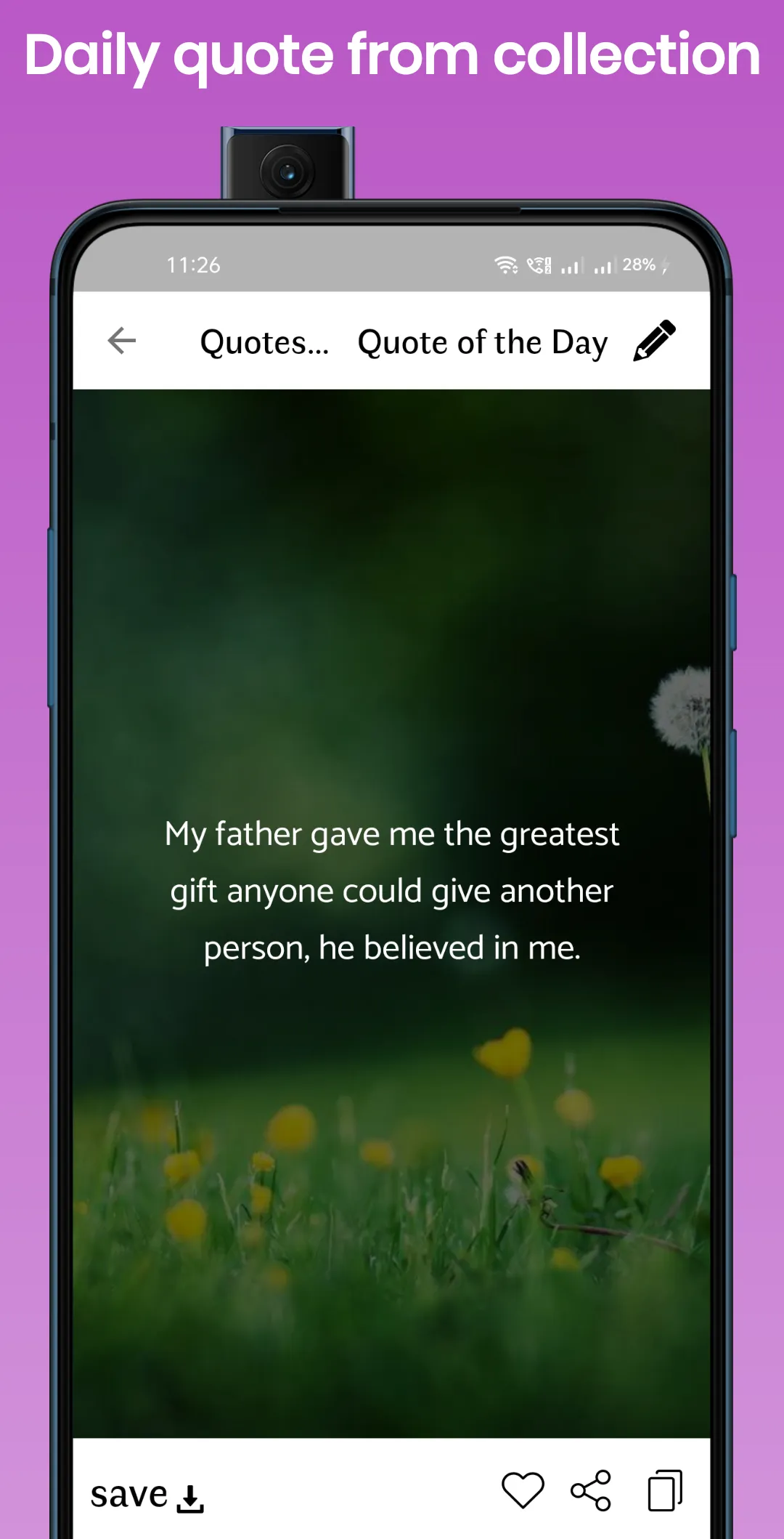 Quotes : Captions for photos | Indus Appstore | Screenshot