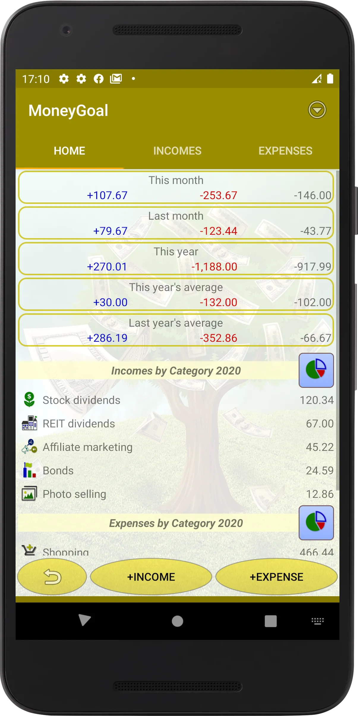 Money Goal Manager | Indus Appstore | Screenshot