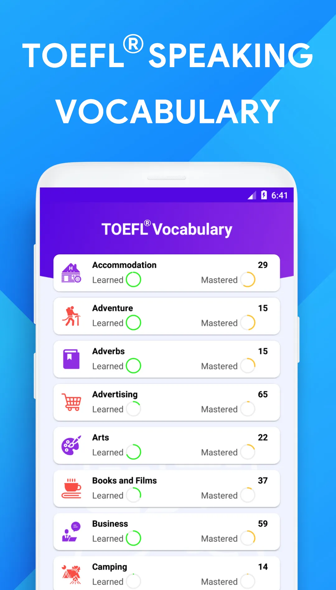 Speaking: TOEFL® Speaking | Indus Appstore | Screenshot