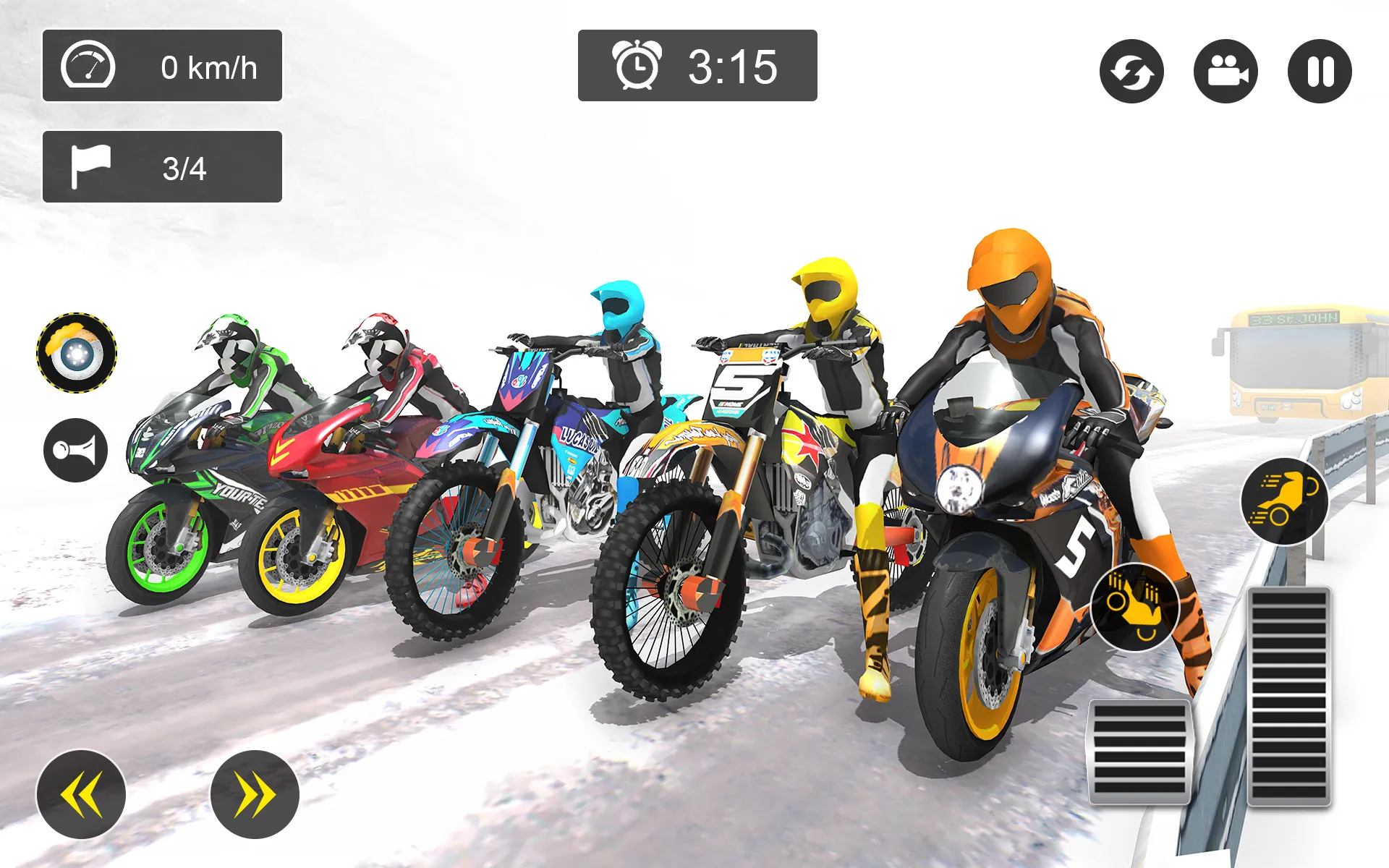 Snow Mountain Bike Racing 2022 | Indus Appstore | Screenshot