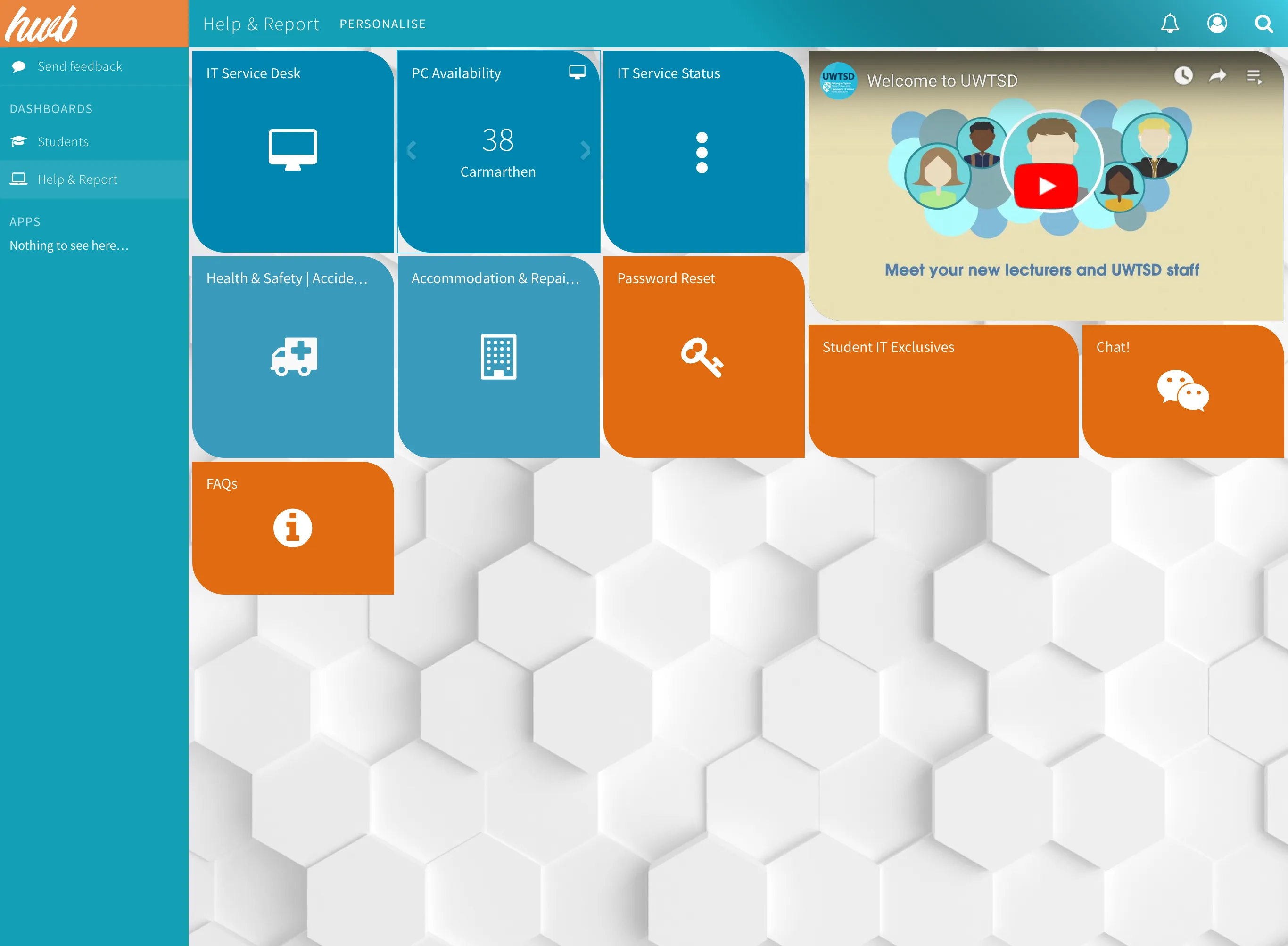 UWTSD Hwb | Indus Appstore | Screenshot