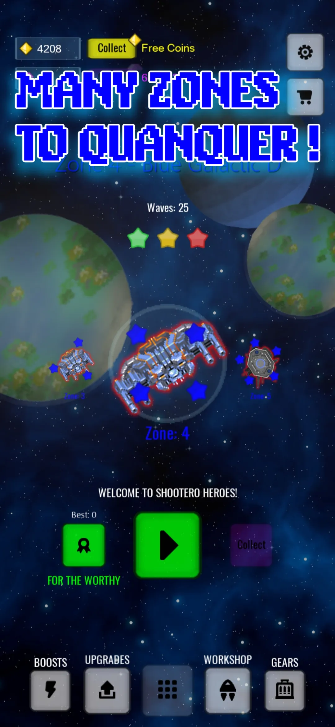 Space Shooter 2025 Galaxy RPG | Indus Appstore | Screenshot