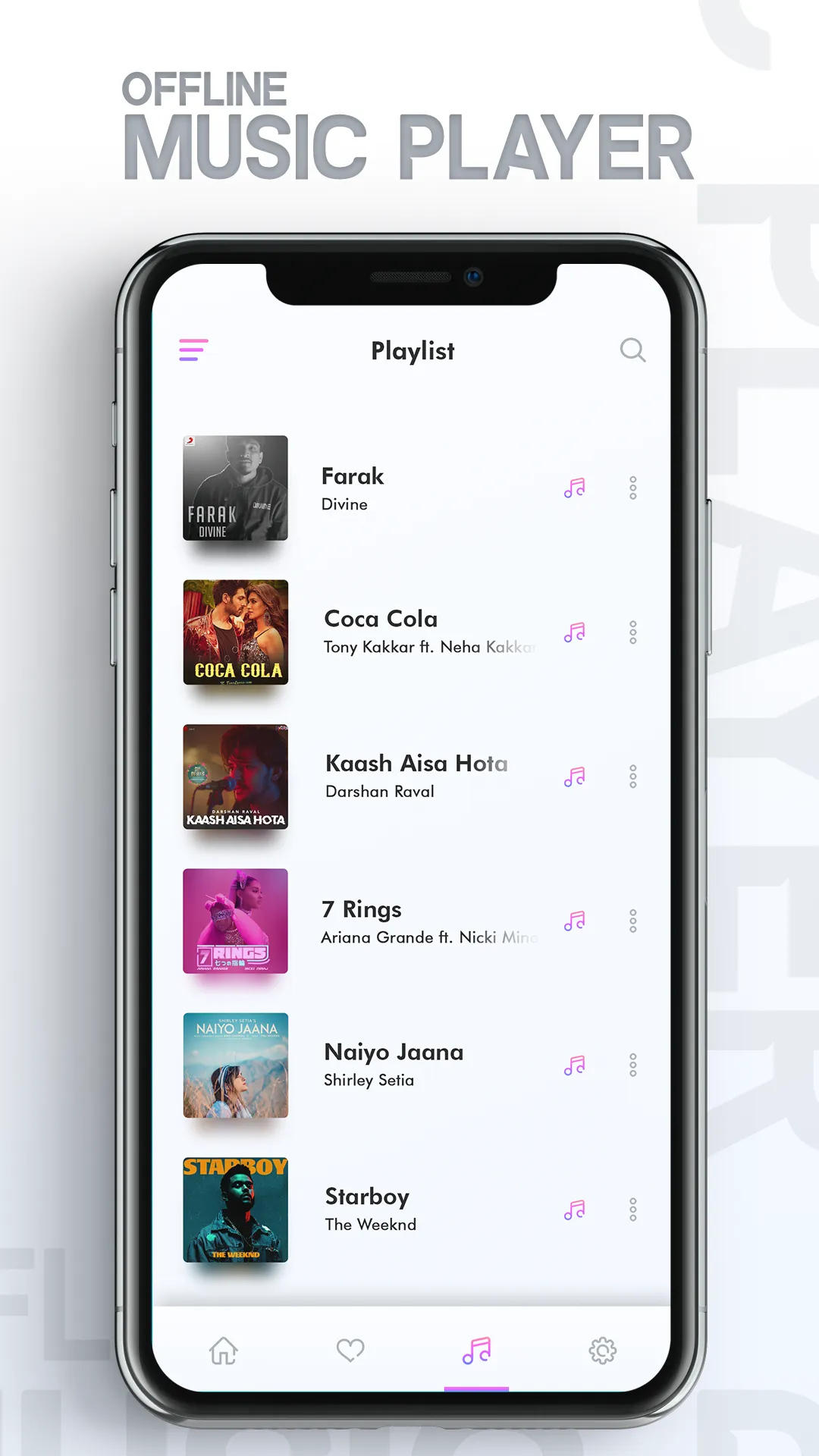 Offline Music Player | Indus Appstore | Screenshot