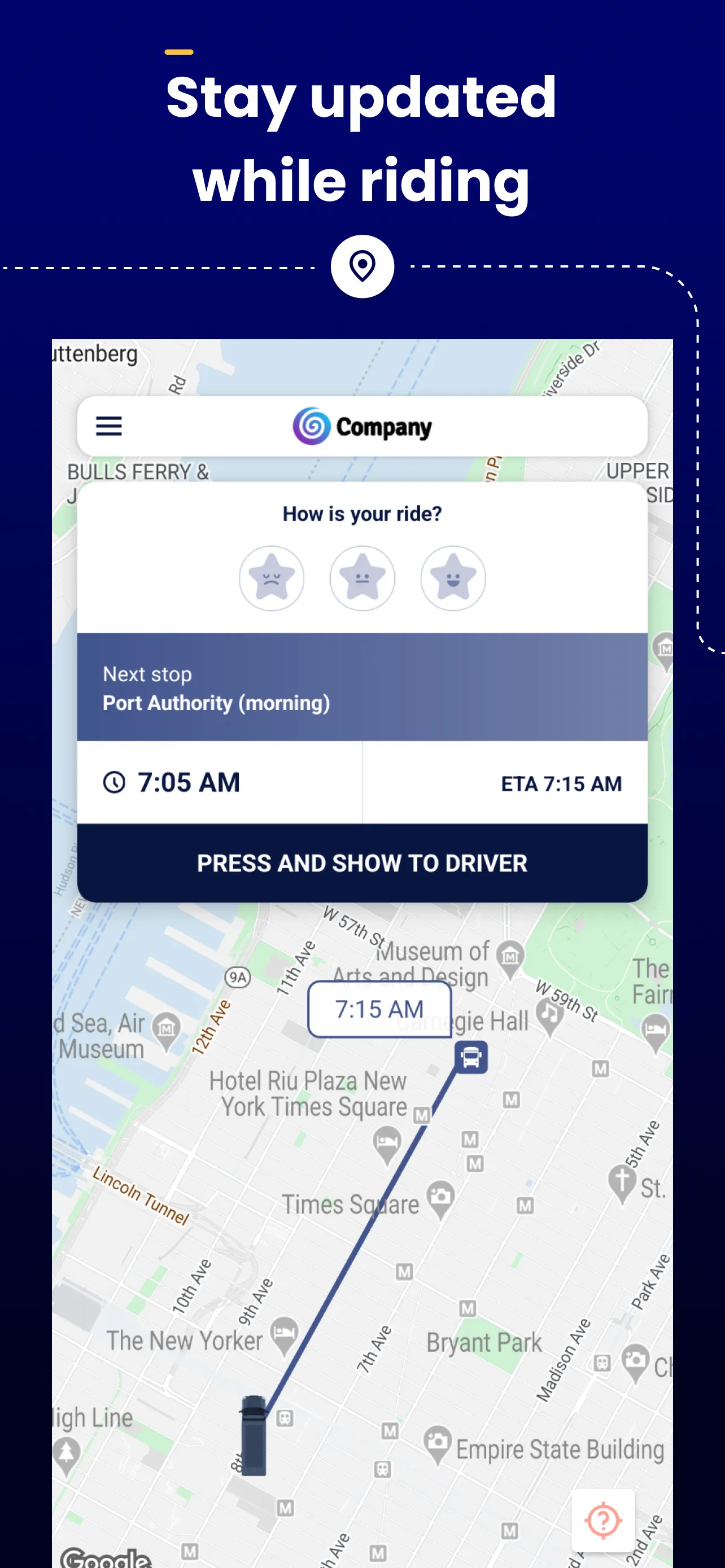 HQ Shuttles - Love the commute | Indus Appstore | Screenshot