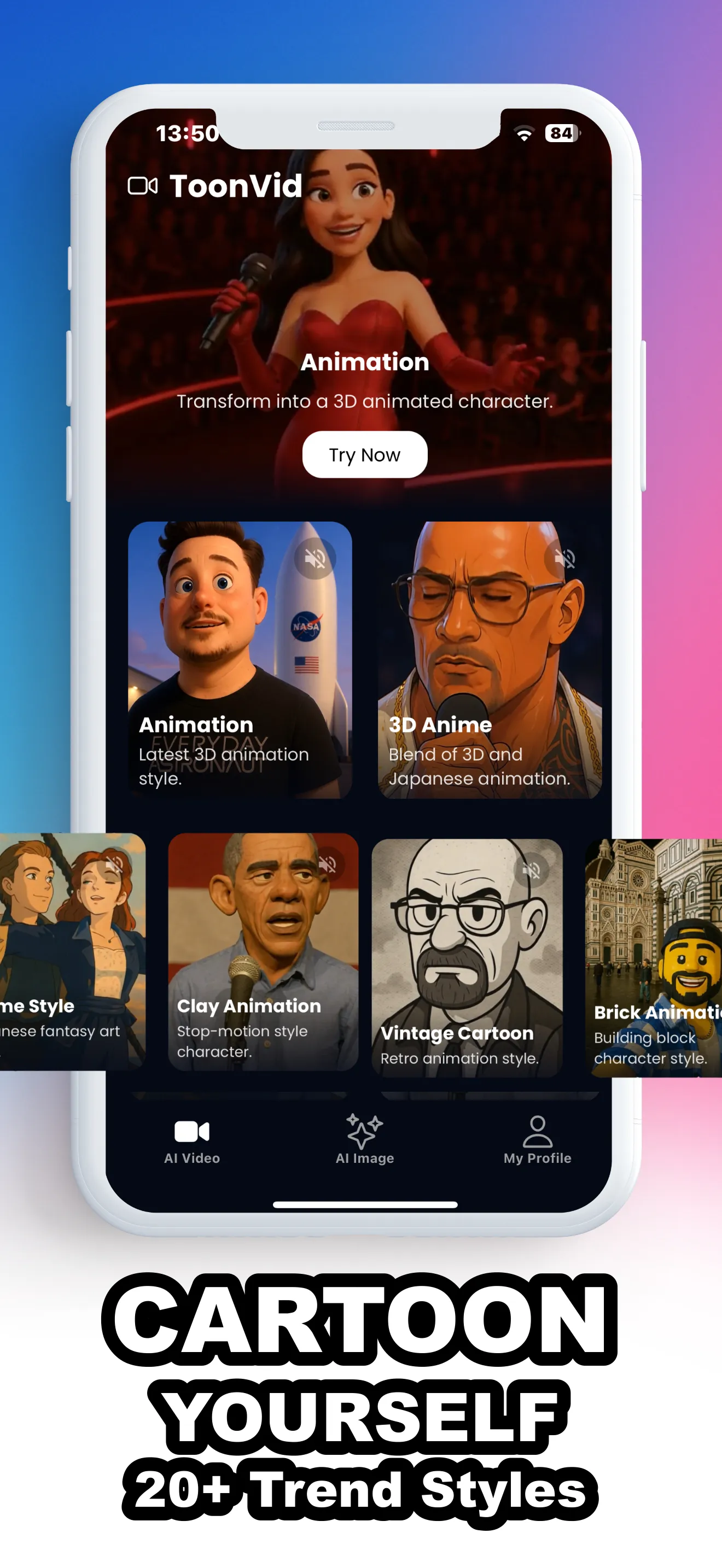 AI Cartoon Video Maker ToonVid | Indus Appstore | Screenshot