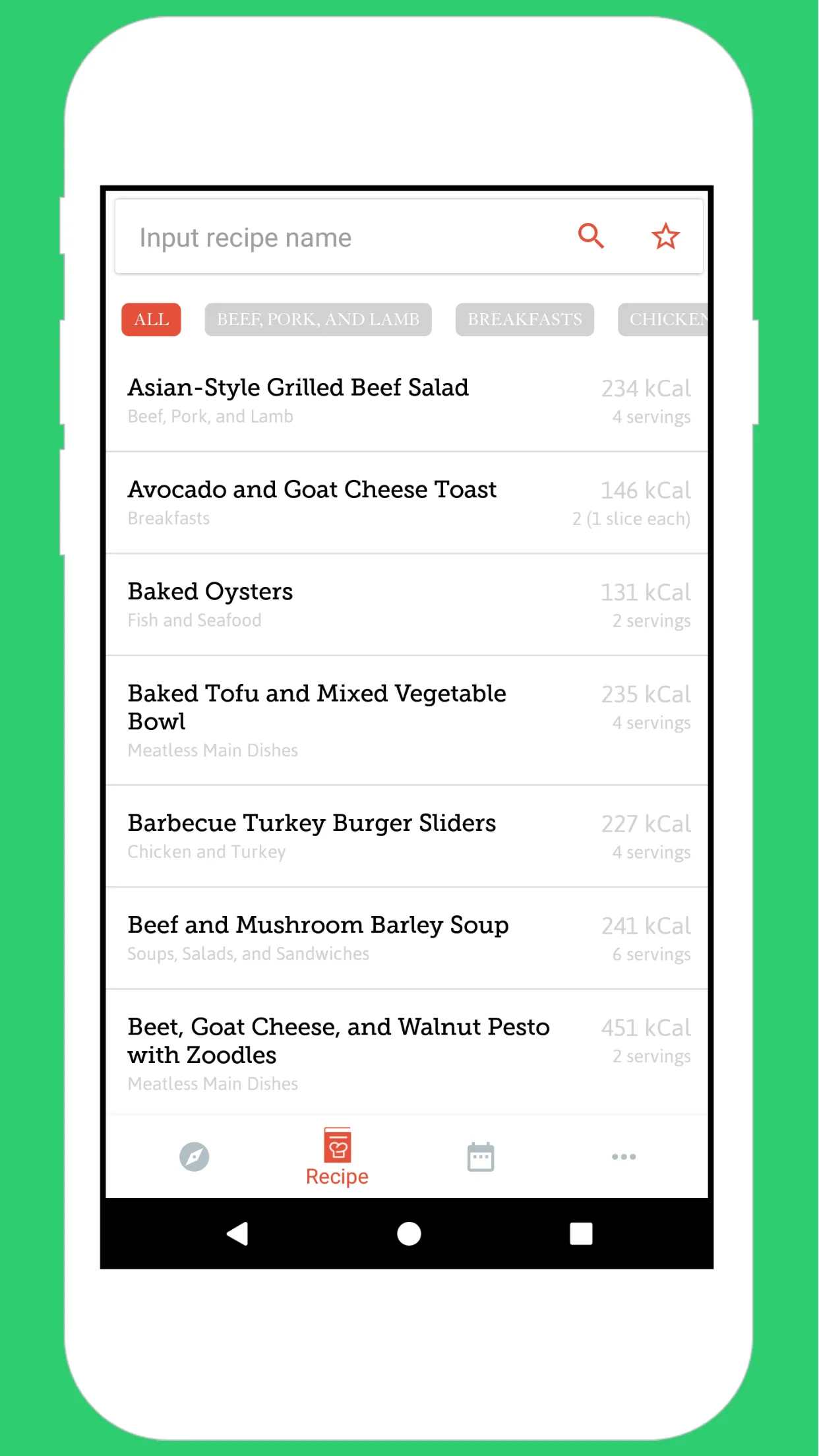 Diabetic Cookbook & Meal Plan  | Indus Appstore | Screenshot