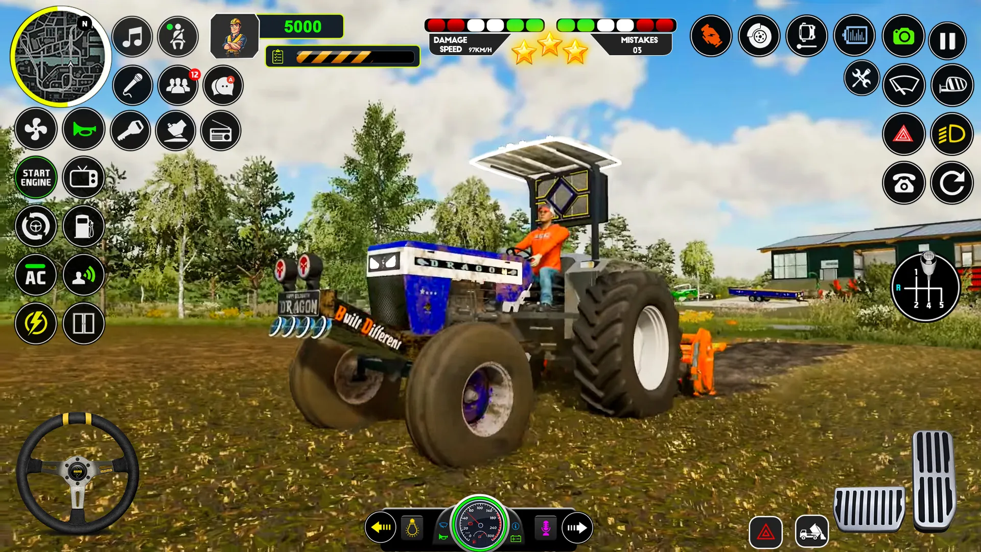 Indian Tractor Game 3d Tractor | Indus Appstore | Screenshot