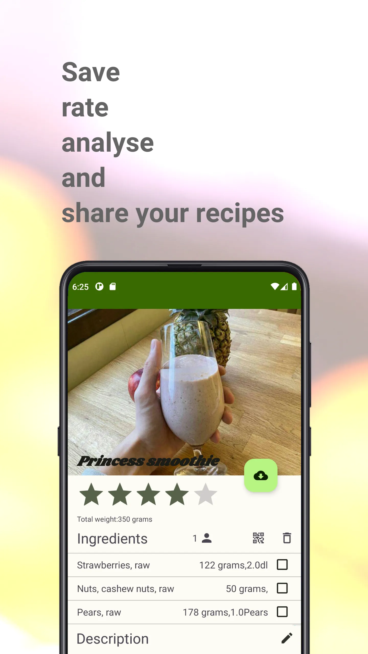 Smoothie Recipes -HealthShake | Indus Appstore | Screenshot