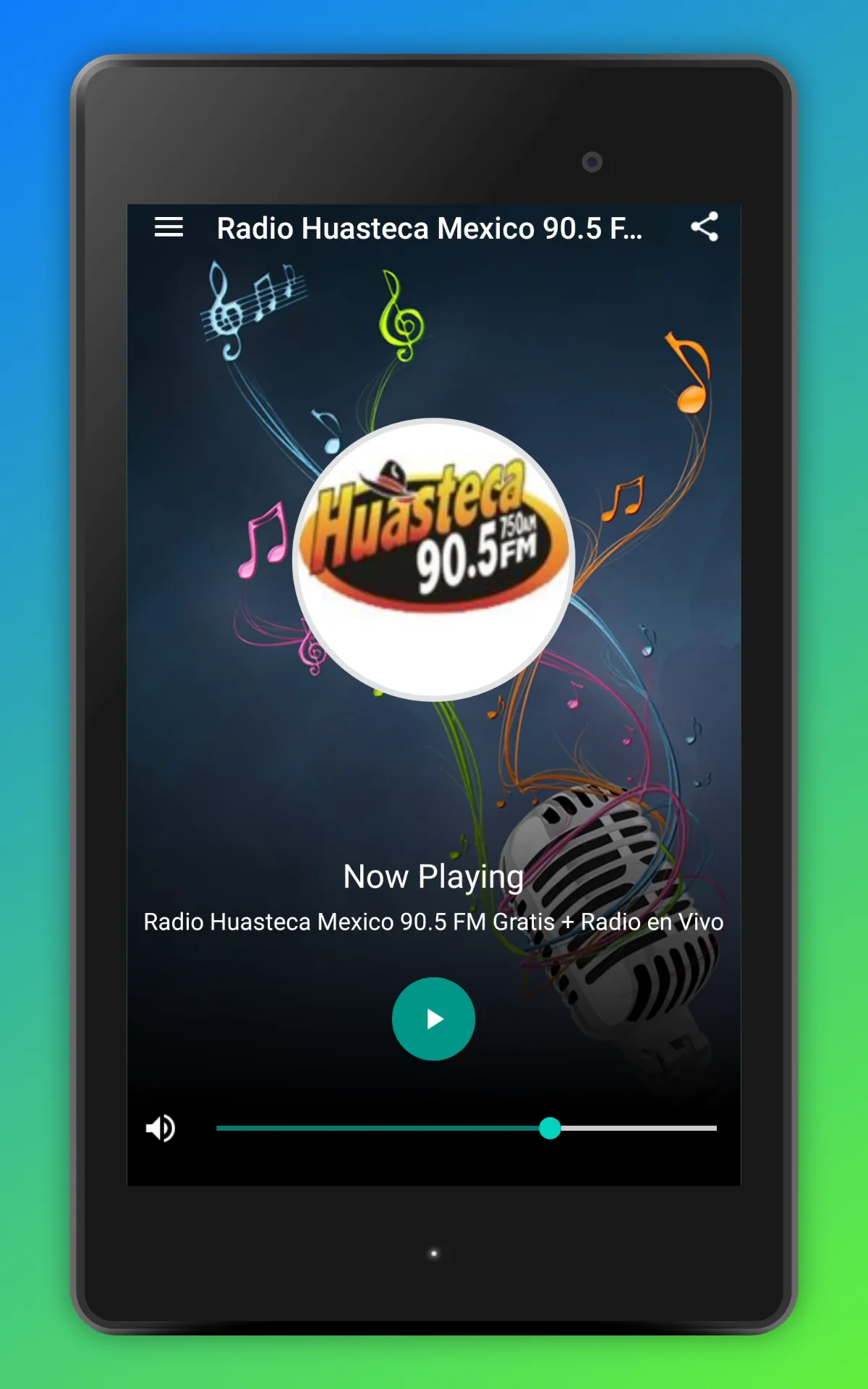 La Huasteca 90.5 FM Radio App | Indus Appstore | Screenshot