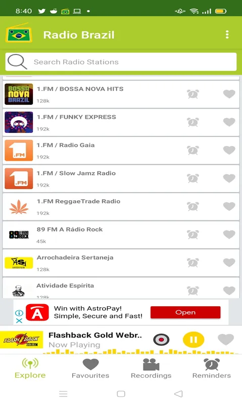 Radio Brazil : Online Ràdio | Indus Appstore | Screenshot