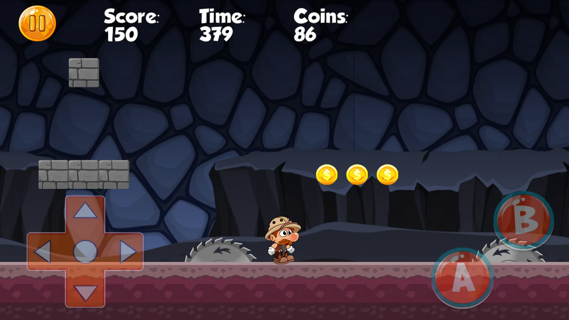 Super Dino Bros - Jungle World | Indus Appstore | Screenshot