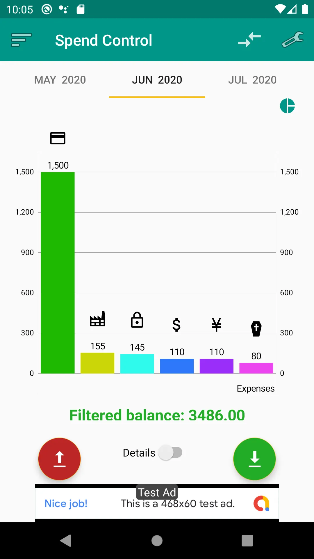 SpendControl Manage your money | Indus Appstore | Screenshot