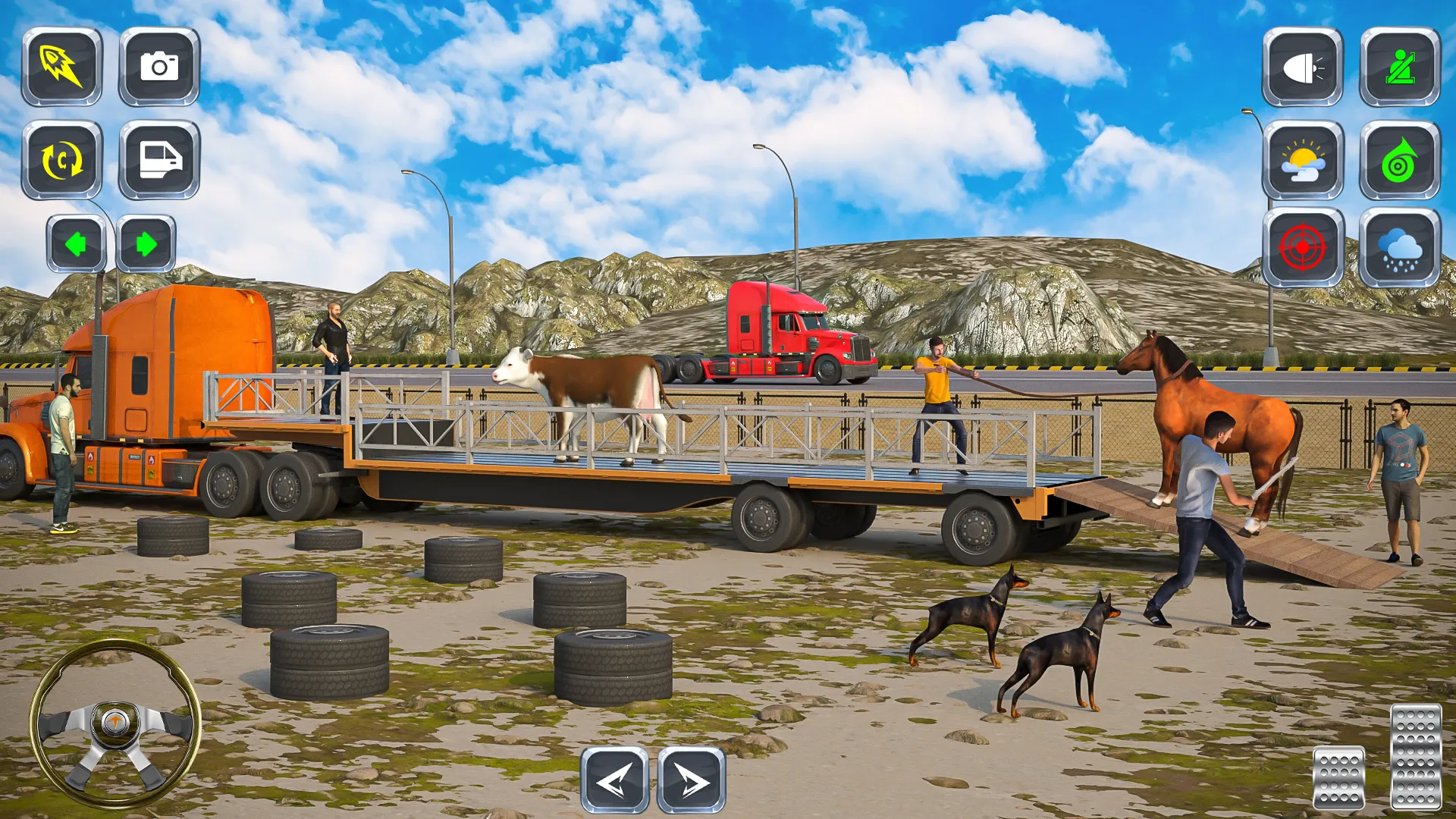 Real Animal Cargo Truck Game | Indus Appstore | Screenshot