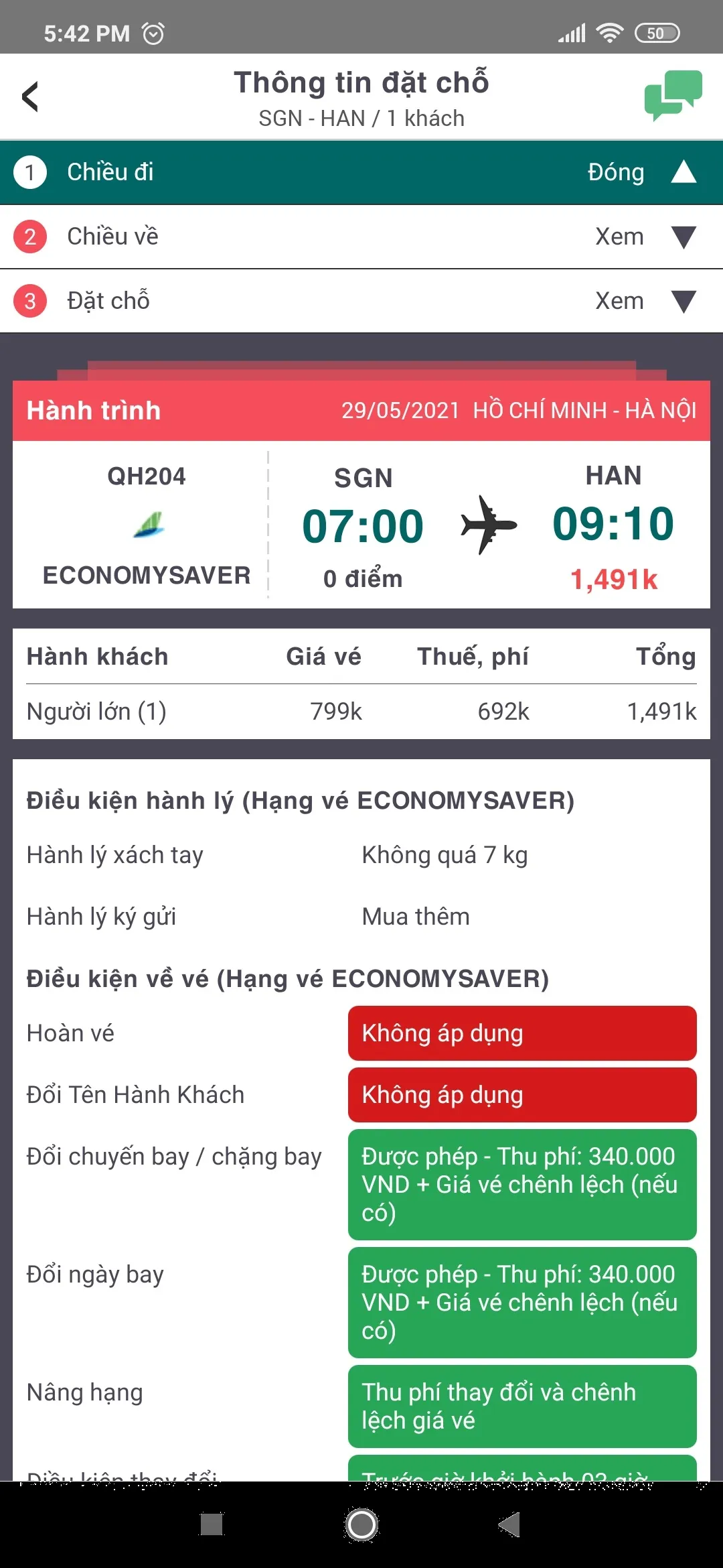 Ứng Dụng Đặt Vé Máy Bay Giá Rẻ | Indus Appstore | Screenshot