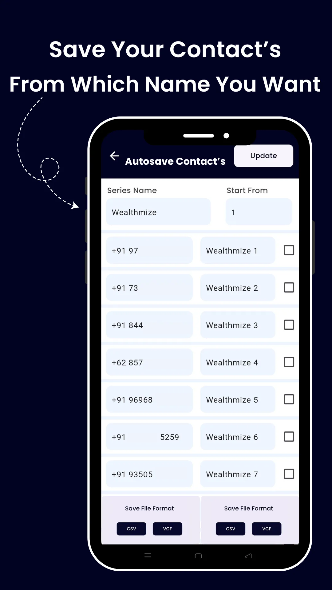 Autosave Contacts | Indus Appstore | Screenshot