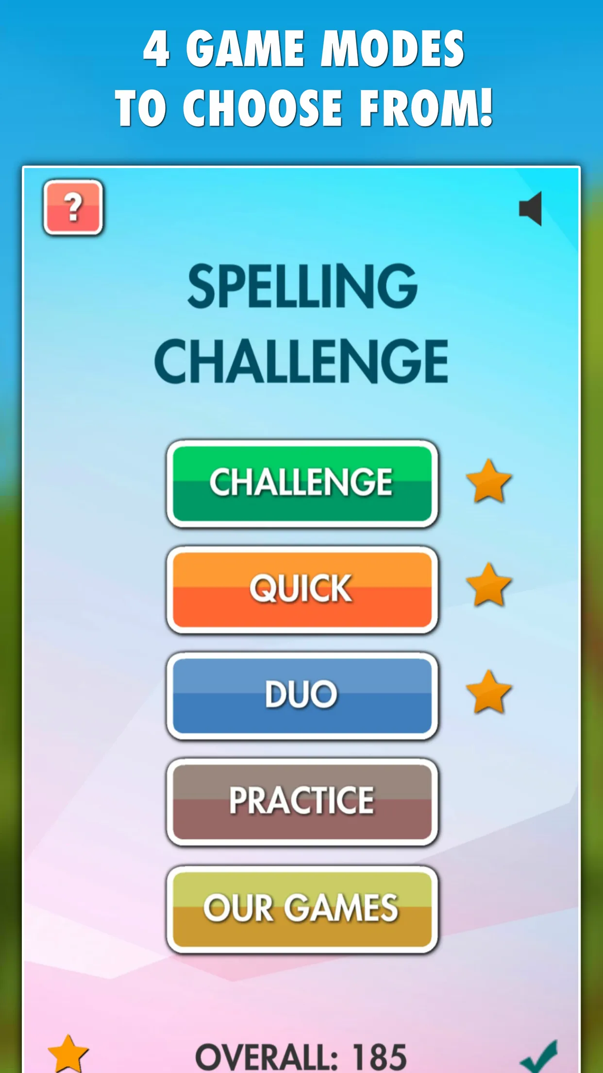 Spelling Challenge | Indus Appstore | Screenshot