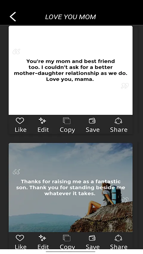 love you mom SMS | Indus Appstore | Screenshot