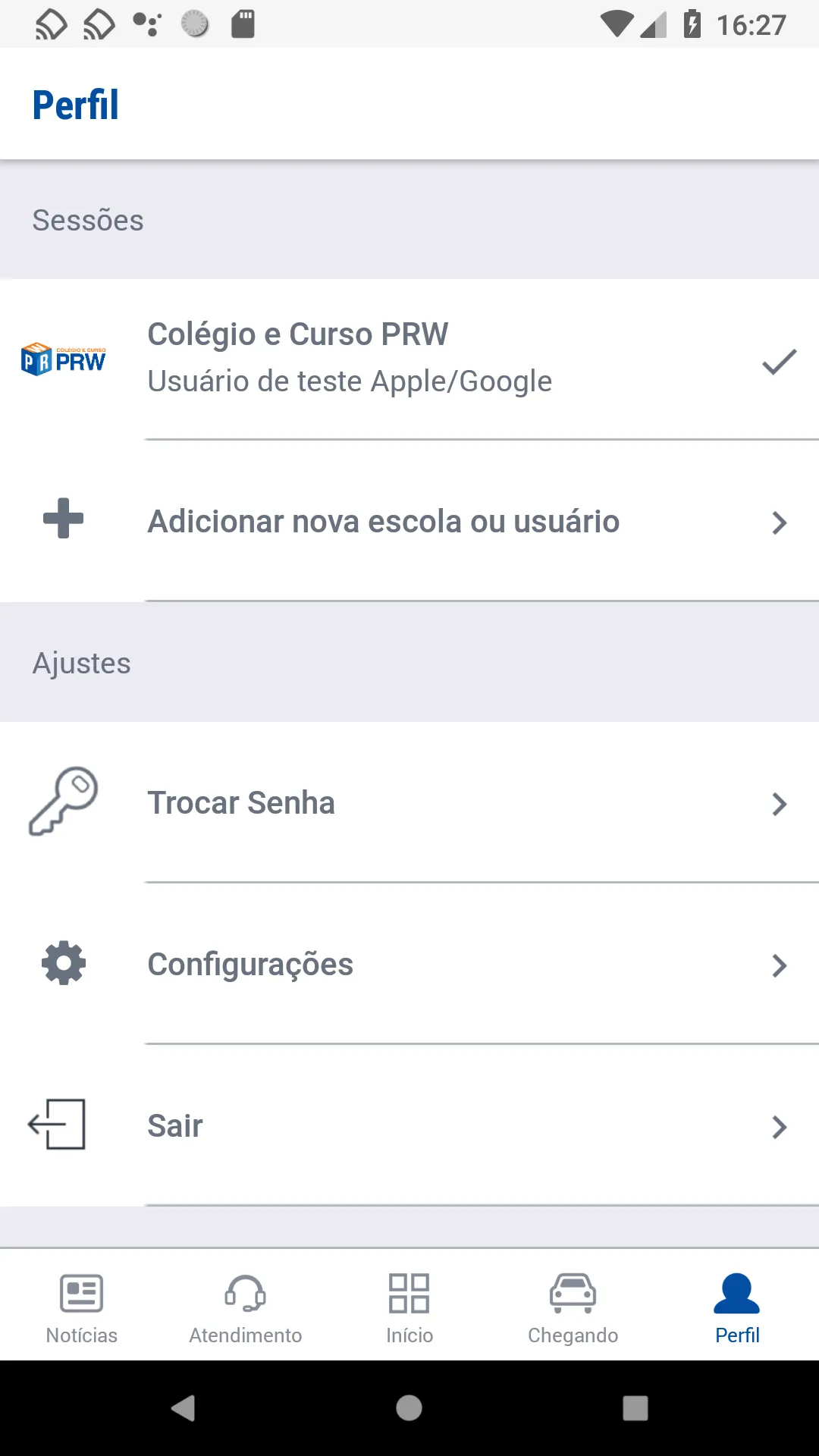 Colégio e Curso PRW | Indus Appstore | Screenshot