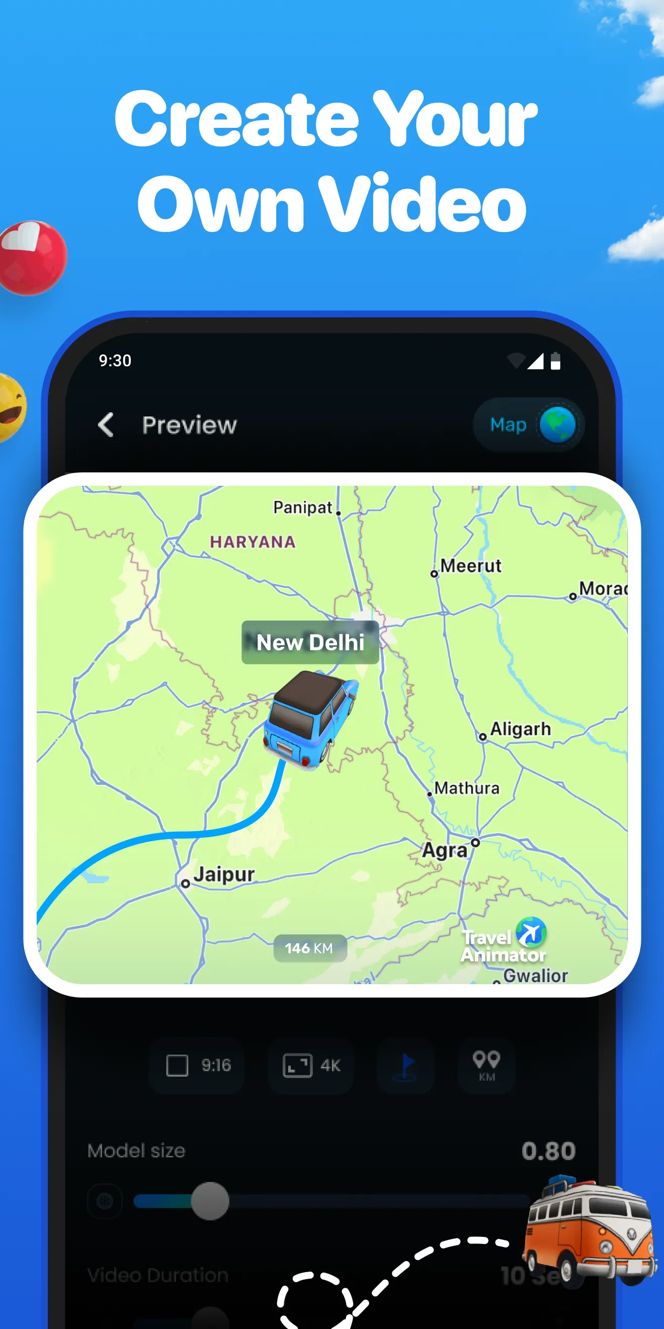 TravelAnimator・Journey Route | Indus Appstore | Screenshot