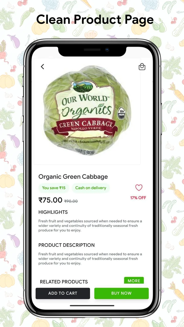 FreshMart - Grocery App UI Kit | Indus Appstore | Screenshot