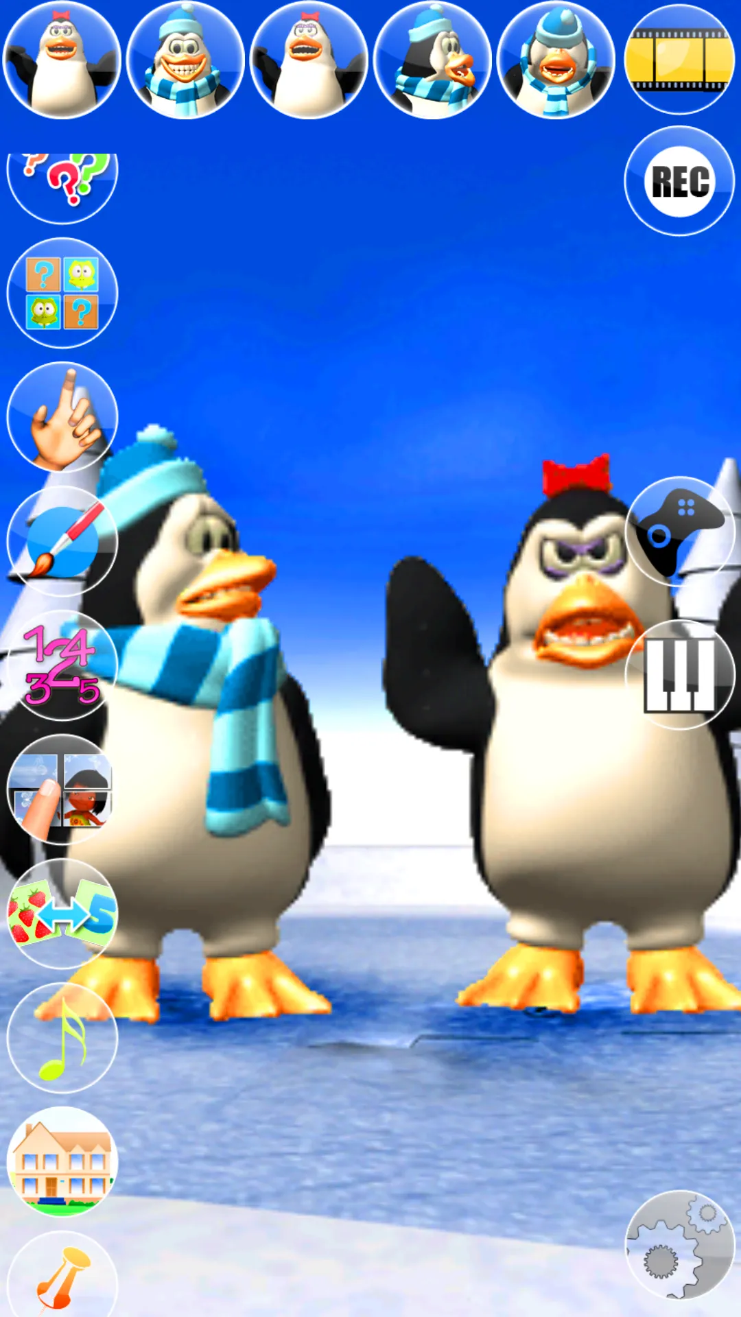 Talking Pengu & Penga Penguin  | Indus Appstore | Screenshot