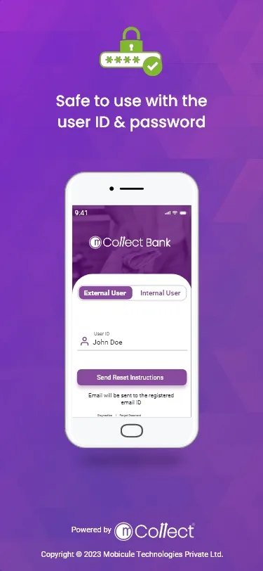 mCollect Bank | Indus Appstore | Screenshot