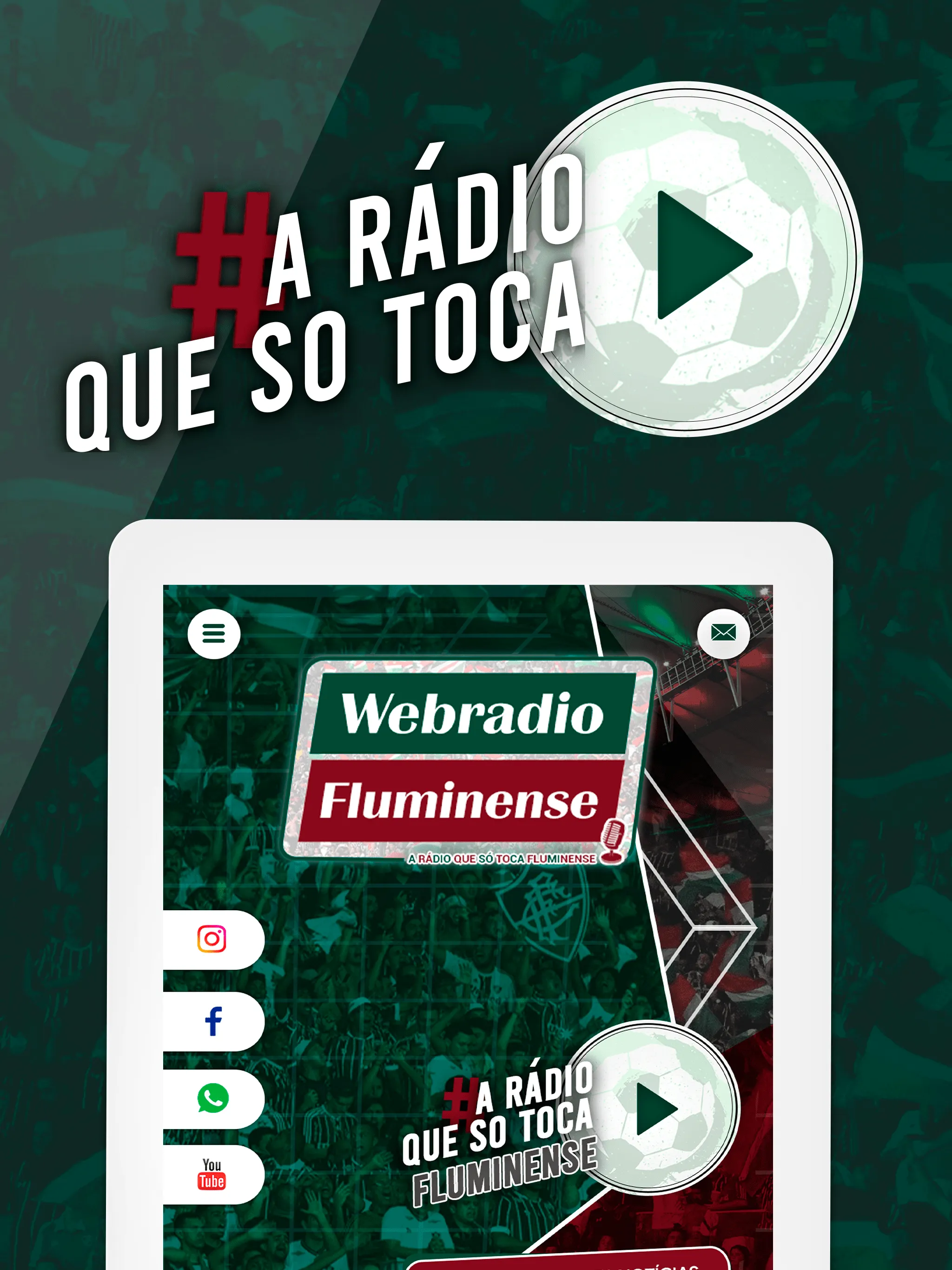 Web Radio Fluminense | Indus Appstore | Screenshot