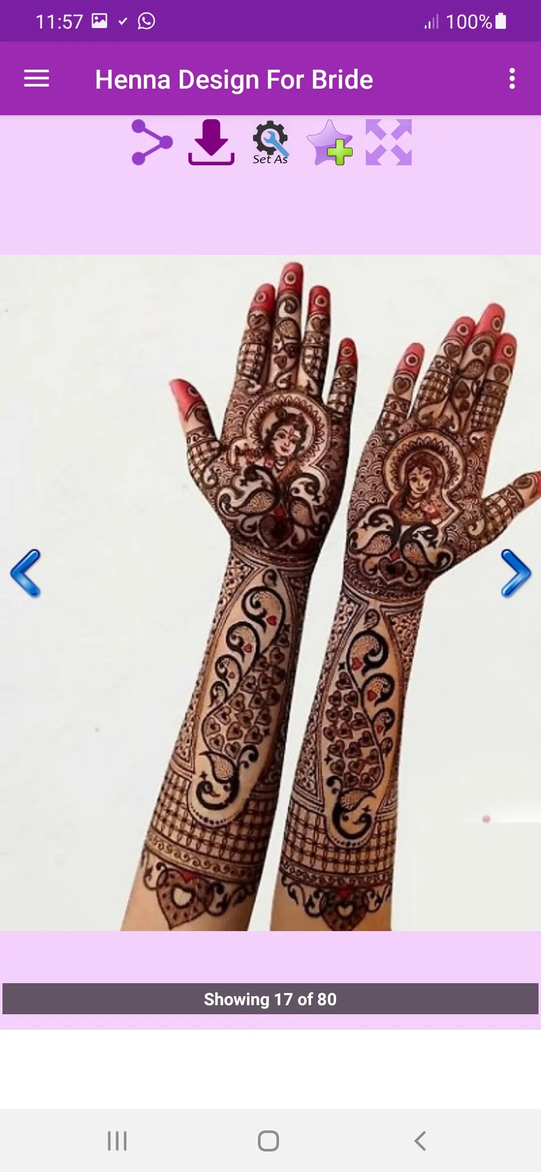 Henna Design For Bride | Indus Appstore | Screenshot