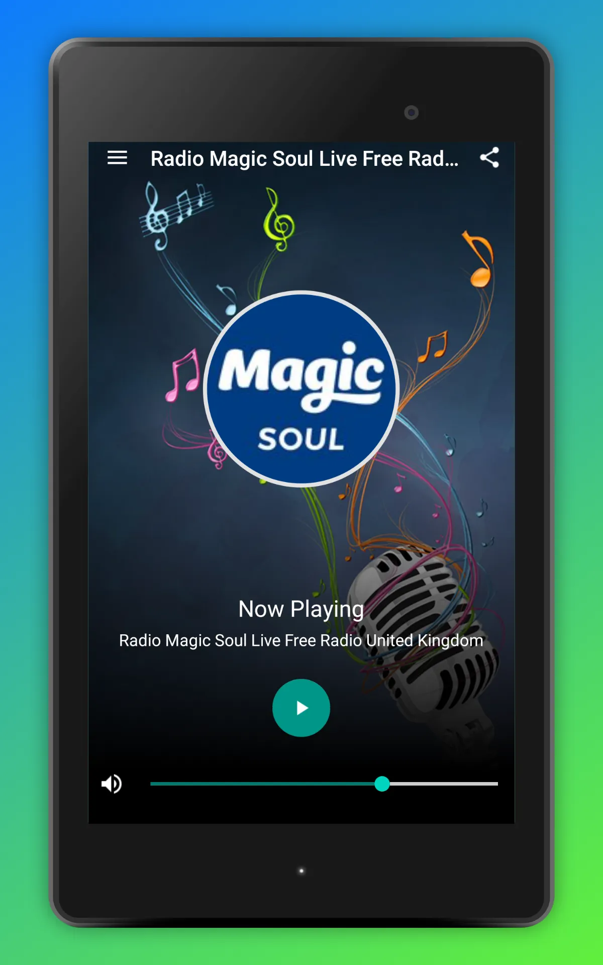 Magic Soul Radio UK App Online | Indus Appstore | Screenshot